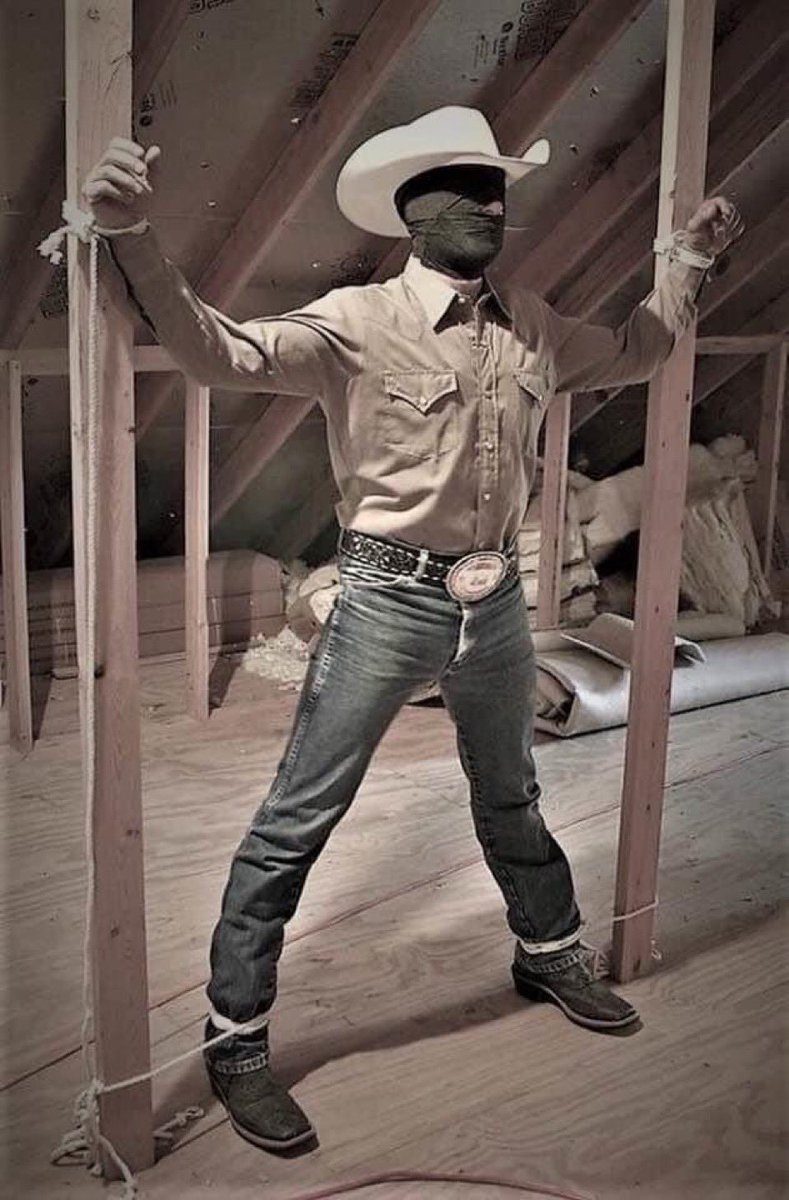 My new boyfriend is so dang needy that I can’t stand it sometimes. Always demanding things out of me like, “Tell me who you are,” “Show me your face,” “Untie me, you psycho,” and other such nonsense… 🙄🙄🙄