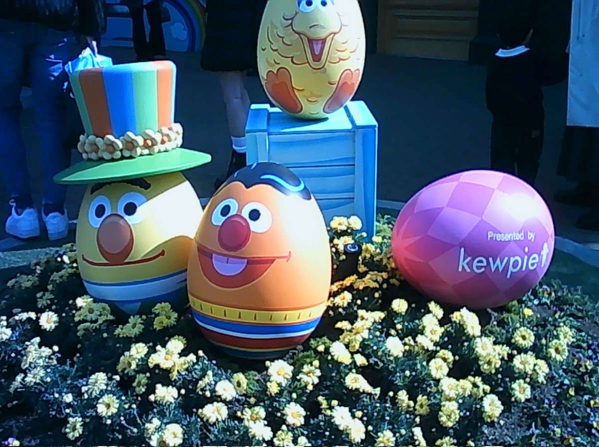 Kayori_1963's tweet image. #PIENIFLEX とユニバ散歩55
ワンダーランドはイースター一色。スポンサーのキューピーは正しくは「キユーピー」、大きい「ユ」です。
#USJファン #ユニバ