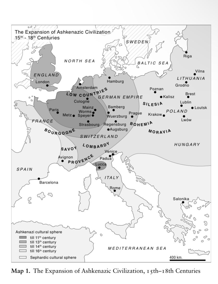 drdurdendigital's tweet photo. So called ‘Jewish’ Immigrants have been immigrating long before 1933  with the overwhelming majority settling across different parts Europe. The origin of ‘Yiddish’ the Ashkenazi and the practices of the Babylonian Talmud.

(Source from De Gruyter, very rigorously peer reviewed and well researched academic publication from Berlin, Germany) 

https://t.co/yn5qNxdnDY