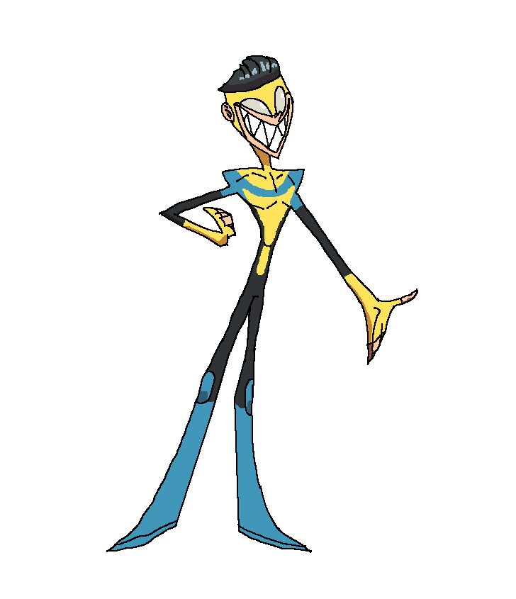 this is my Invincible war oc his name is invinciblastor