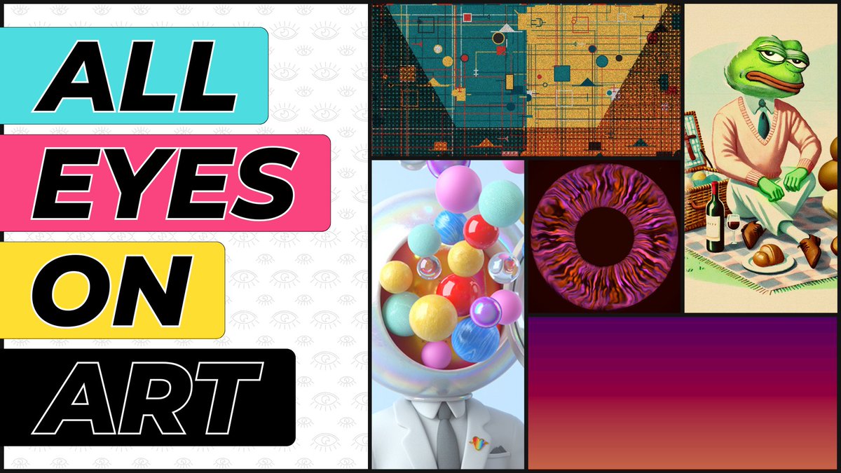 SteveMiller's tweet photo. Looking to add a new Masterpiece to your Art Collection? Then don't miss out on this week's edition of the essential Collector's Digest - 𝘼𝙡𝙡 𝙀𝙮𝙚𝙨 𝙤𝙣 𝘼𝙧𝙩 🖼️👀

Read on and explore 74+ Eye-Catching Collections, all set to debut in the next 30 Days!

Get Art Pilled 💊⬇️

𝘗𝘪𝘤𝘵𝘶𝘳𝘦𝘥 𝘈𝘣𝘰𝘷𝘦: “𝘈𝘣𝘴𝘤𝘩𝘦𝘮𝘢𝘵𝘪𝘤” 𝘣𝘺 𝘙𝘢𝘥𝘪𝘵, “𝘎𝘰𝘰𝘥 𝘝𝘪𝘣𝘦𝘴 𝘊𝘭𝘶𝘣” 𝘣𝘺 𝘛𝘖𝘈𝘚𝘛, "𝘉𝘌𝘏𝘖𝘓𝘋" 𝘣𝘺 𝘚𝘵𝘦𝘷𝘦𝘯 𝘔𝘪𝘭𝘭𝘦𝘳 >< 𝘔𝘦𝘵𝘢𝘣𝘭𝘦𝘯𝘥 𝘚𝘵𝘶𝘥𝘪𝘰𝘴, “𝘛𝘩𝘦 𝘗𝘳𝘦𝘱𝘦́ 𝘝𝘢𝘯𝘪𝘵𝘺 𝘊𝘢𝘵𝘢𝘭𝘰𝘨” 𝘣𝘺 𝘗𝘚𝘠𝘊𝘏𝘖𝘕Ø𝘛, 𝘢𝘯𝘥 “𝘗𝘙𝘖𝘎𝘙𝘌𝘚𝘚𝘐𝘖𝘕” 𝘣𝘺 𝘑𝘦𝘧𝘧 𝘋𝘢𝘷𝘪𝘴.

════════ 📅 ════════
𝐀𝐑𝐓 𝐌𝐈𝐍𝐓𝐈𝐍𝐆 𝐓𝐇𝐈𝐒 𝐖𝐄𝐄𝐊

🟧  𝗩𝗮𝗿𝗶𝗼𝘂𝘀 𝟭/𝟭 𝗢𝗿𝗶𝗴𝗶𝗻𝗮𝗹𝘀 by @mich_tom
〰️ 📅 Date: 𝗠𝗼𝗻𝗱𝗮𝘆, 𝗠𝗮𝗿𝗰𝗵 𝟭𝟬𝘁𝗵
〰️ 🚀 Launchpad: Gamma Originals
〰️ 🧮 Supply: 1 of 1 of 7
〰️ 🎛️ Format: Public Sale
〰️ 💰 Price: 0.01 BTC - 0.02 BTC
〰️ ℹ️ More Info: Thompson has listed a number of the Original 1/1 Works she’s sold as Prints on Gamma. The available works include “Right Here”, “Out of Place”, “What She Did”, “What She Saw”, “Etched” (the only piece listed at 0.02 BTC), “Cypress”, and “Face of Fortune”.

🟧  𝙑𝙞𝙨𝙞𝙗𝙡𝙚 𝙑𝙞𝙤𝙡𝙚𝙩𝙨 by 20 Female Artists
〰️ 📅 Date: 𝗠𝗼𝗻𝗱𝗮𝘆, 𝗠𝗮𝗿𝗰𝗵 𝟭𝟬𝘁𝗵
〰️ 🚀 Launchpad: Gamma x Xverse
〰️ 🧮 Supply: 1 of 1 of 400
〰️ 🎛️ Format: Public Sale
〰️ 💰 Price: 0.0002 BTC
〰️ ℹ️ More Info: A collection of 20 Female Artists inscribing their work on Bitcoin, many for the first time. Launched on International Women’s Day during Women’s History Month, it marks a lasting presence on the mother chain, securing their place in digital art history. Each piece carries the color violet—a symbol of creativity, transformation, and strength—making their voices not just heard, but seen. The Artists debuting new work as part of this release include sepimnft, @thesuperama, @juujuumama, @muriellondon, @wildy_martinez, @WeThrowRocks, Tiffany Jiazhen Wu, FereshtehFarma3, @PluralityR, @xoj9, @poonukulkarni24, Ambi_eth, @mari_ozer, @shantell_martin, Julia Rosita, VOKE, ETHRA, archanaaneja_, JacqueC_art, and andmarquez.

🟧  𝘼𝙗𝙨𝙘𝙝𝙚𝙢𝙖𝙩𝙞𝙘 by @raditxart
〰️ 📅 Date: 𝗠𝗼𝗻𝗱𝗮𝘆, 𝗠𝗮𝗿𝗰𝗵 𝟭𝟬𝘁𝗵
〰️ 🚀 Launchpad: Gamma
〰️ 🧮 Supply: 1 of 1 of 256
〰️ 🎛️ Phase: Holder AL @ 11am EDT
〰️ 💰 Price: 0.00015 BTC
〰️ 🎛️ Phase: Public @ 11am EDT (3/11)
〰️ 💰 Price: 0.00025 BTC 
〰️ ℹ️ More Info: This generative artwork merges the intricate beauty of circuit boards with artistic abstraction, weaving 42 types of electrical components into a structured yet unpredictable tapestry. Using algorithmic composition, it blends 275 colors—dominated by deep teal, stark white, and vibrant red—across 10 unique crop types and varied densities. The result is a retro-futuristic fusion of technology and art, evoking the inner workings of a digital universe with an abstract, otherworldly aesthetic.

🟧  𝙃𝙤𝙣𝙚𝙮 𝘽𝙖𝙙𝙜𝙚𝙧 by @ekavibes
〰️ 📅 Date: 𝗠𝗼𝗻𝗱𝗮𝘆, 𝗠𝗮𝗿𝗰𝗵 𝟭𝟬𝘁𝗵
〰️ 🚀 Launchpad: Gamma Prints
〰️ 🧮 Supply: 8 Editions
〰️ 🎛️ Format: Public Sale
〰️ 💰 Price: 0.00088 BTC
〰️ ℹ️ More Info: A Tribute to Resilience, Beauty & the Mystery of Bitcoin. A vibrant symphony of colors, symbols, and layered narratives—an artwork that embodies the fearless, unbreakable spirit of Bitcoin itself. The honey badger, known for its tenacity and resilience, has long been a symbol in Bitcoin culture: it doesn’t care, it thrives against all odds, and it always finds a way.

🟧  𝘿𝙚𝙡𝙪𝙜𝙚 by @BreathlesssAsh
〰️ 📅 Date: 𝗠𝗼𝗻𝗱𝗮𝘆, 𝗠𝗮𝗿𝗰𝗵 𝟭𝟬𝘁𝗵
〰️ 🚀 Launchpad: Gamma Prints
〰️ 🧮 Supply: 13 Editions
〰️ 🎛️ Format: Public Sale
〰️ 💰 Price: 0.00045 BTC
〰️ ℹ️ More Info: Built upon a foundation of color, the initial structure was created in TouchDesigner to explore the interplay of hues and their transitions. The base composition was generated in real time, capturing fluid motion alongside dynamic shifts in saturation and tone. Further refinements introduced distortions and pixel-level manipulations, enhancing depth, texture, and vibrancy through digital post-processing. At the time of this publication, the Original 1/1 Work that the Print is delegated from has also been made available to collectors at a price of 0.006 BTC.

🟧  𝘾𝙧𝙮𝙨𝙩𝙖𝙡 𝙈𝙤𝙪𝙣𝙩𝙖𝙞𝙣𝙨 by @intrepid_p
〰️ 📅 Date: 𝗠𝗼𝗻𝗱𝗮𝘆, 𝗠𝗮𝗿𝗰𝗵 𝟭𝟬𝘁𝗵
〰️ 🚀 Launchpad: Gamma Prints
〰️ 🧮 Supply: 9 Editions
〰️ 🎛️ Format: Public Sale
〰️ 💰 Price: 0.0023 BTC
〰️ ℹ️ More Info: A fresh take on the Salt Mountains in Bonaire after rain had smoothed the surface of the salt. The Artist captured this after sailing there in an unusually wet season for the desert island. At the time of this publication, the Original 1/1 Work that the Print is delegated from has also been made available to collectors at a price of 0.039 BTC.

🟧  𝙏𝙝𝙚 𝙎𝙘𝙧𝙚𝙖𝙢 𝙤𝙛 𝙖 𝙒𝙤𝙢𝙖𝙣 by @lucianaguerraok
〰️ 📅 Date: 𝗠𝗼𝗻𝗱𝗮𝘆, 𝗠𝗮𝗿𝗰𝗵 𝟭𝟬𝘁𝗵
〰️ 🚀 Launchpad: Gamma Prints
〰️ 🧮 Supply: 9 Editions
〰️ 🎛️ Format: Public Sale
〰️ 💰 Price: 0.0006 BTC
〰️ ℹ️ More Info: Rooted in modern art, this work reclaims women's place in art and society by questioning and reinterpreting the legacies of Picasso, Klee, Kandinsky, and Miró. By appropriating their symbols and visual languages, it dismantles male-dominated narratives and reshapes them through a female perspective. The result is a powerful statement of resistance, resilience, and the ongoing fight for women's visibility in both art and society. At the time of this publication, the Original 1/1 Work that the Print is delegated from has also been made available to collectors at a price of 0.01 BTC.

🟧  𝙉𝙞𝙘𝙝𝙞𝙗𝙤𝙩𝙨𝙪 by @AltJamesA
〰️ 📅 Date: 𝗠𝗼𝗻𝗱𝗮𝘆, 𝗠𝗮𝗿𝗰𝗵 𝟭𝟬𝘁𝗵
〰️ 🚀 Launchpad: Gamma Prints
〰️ 🧮 Supply: 41 Editions
〰️ 🎛️ Format: Public Sale
〰️ 💰 Price: 0.0002 BTC
〰️ ℹ️ More Info: A colour changing abstract SVG by AltJames. Nichibotsu is a Japanese sunset.

🟧  𝙂𝙝𝙤𝙨𝙩𝙚𝙙 by @lucclop
〰️ 📅 Date: 𝗠𝗼𝗻𝗱𝗮𝘆, 𝗠𝗮𝗿𝗰𝗵 𝟭𝟬𝘁𝗵
〰️ 🚀 Launchpad: Gamma Prints
〰️ 🧮 Supply: 8 Editions
〰️ 🎛️ Format: Public Sale
〰️ 💰 Price: 0.0002 BTC

🟧  𝙎𝙘𝙖𝙩𝙩𝙚𝙧 by lucclop
〰️ 📅 Date: 𝗠𝗼𝗻𝗱𝗮𝘆, 𝗠𝗮𝗿𝗰𝗵 𝟭𝟬𝘁𝗵
〰️ 🚀 Launchpad: Gamma Prints
〰️ 🧮 Supply: 8 Editions
〰️ 🎛️ Format: Public Sale
〰️ 💰 Price: 0.0002 BTC

🟧  𝙄 𝘽𝙪𝙧𝙣 𝙈𝙮 𝙊𝙬𝙣 𝙃𝙚𝙖𝙧𝙩 𝙏𝙧𝙮𝙞𝙣𝙜 𝙩𝙤 𝙗𝙚 𝙀𝙣𝙤𝙪𝙜𝙝 by @krrowbar
〰️ 📅 Date: 𝗠𝗼𝗻𝗱𝗮𝘆, 𝗠𝗮𝗿𝗰𝗵 𝟭𝟬𝘁𝗵
〰️ 🚀 Launchpad: Gamma Prints
〰️ 🧮 Supply: Determined Post-Mint
〰️ 🎛️ Format: 6-Day Timed Edition
〰️ 💰 Price: 0.00015 BTC

🟪  𝙏𝙃𝙀 𝙂𝙍𝘼𝙁𝙁𝙄𝙏𝙄 𝙇𝙊𝙊𝙋 by @missalsimpson
〰️ 📅 Date: 𝗠𝗼𝗻𝗱𝗮𝘆, 𝗠𝗮𝗿𝗰𝗵 𝟭𝟬𝘁𝗵
〰️ 🚀 Launchpad: SuperRare
〰️ 🧮 Supply: 1 of 1 of 7
〰️ 🎛️ Format: 24H Reserve Auctions
〰️ 💰 Reserve Price: 1 ETH
〰️ ℹ️ More Info: This collection pioneers AI-driven spatial depth where collage, crypto graffiti and women exist independently. All 7 Artworks will be sold via Reserve Auctions, including “HODL ME,” “ETH BABE,” “WE ARE SO BACK,” “I LOVE NFTS,” “ALT COIN SZN,” “DIGITAL GOLD,” and “BULL MARKET VACANCY.”

🟪  𝙉𝙀𝙑𝙀𝙍 𝙎𝙀𝙇𝙇 by Miss AL Simpson
〰️ 📅 Date: 𝗠𝗼𝗻𝗱𝗮𝘆, 𝗠𝗮𝗿𝗰𝗵 𝟭𝟬𝘁𝗵
〰️ 🚀 Launchpad: SuperRare
〰️ 🧮 Supply: 1 of 1
〰️ 🎛️ Format: 24H Reserve Auction
〰️ 💰 Reserve Price: 0.5 ETH

🟪  𝙏𝙃𝙀 𝙍𝙀𝘾𝙐𝙍𝙎𝙄𝙑𝙀 𝙇𝙊𝙊𝙋 𝟭 by Miss AL Simpson
〰️ 📅 Date: 𝗠𝗼𝗻𝗱𝗮𝘆, 𝗠𝗮𝗿𝗰𝗵 𝟭𝟬𝘁𝗵
〰️ 🚀 Launchpad: SuperRare
〰️ 🧮 Supply: 1 of 1
〰️ 🎛️ Format: Buy It Now
〰️ 💰 Price: 6 ETH
〰️ ℹ️ More Info: A collection of 3 NFTS and an Analogue AI Mixed Media Ink Drawing, created using Transient Lab's ERC-7160TL Token. To quote Simpson, “She is made of AI and ink, a creature lost between code and pure ink. Her only respite is to be found in the Recursive Loop between AI and dripping Indian ink...she will endlessly walk this path.”

🟪  𝙇𝘼𝘽𝙊𝙍𝘼𝙏𝙊𝙍𝙔 #𝟬𝟬𝟭 by @rightclickdead
〰️ 📅 Date: 𝗠𝗼𝗻𝗱𝗮𝘆, 𝗠𝗮𝗿𝗰𝗵 𝟭𝟬𝘁𝗵
〰️ 🚀 Launchpad: SuperRare
〰️ 🧮 Supply: 1 of 1
〰️ 🎛️ Format: 24H Reserve Auction @ 12pm EDT
〰️ 💰 Reserve Price: 0.333 ETH
〰️ ℹ️ More Info: This piece embodies the spirit of the new alchemists—not here to simply understand science as it is, but to reinvent it. The greatest transformation does not happen in matter, but in the mind itself. The laboratory depicted is more than a place of formulas and calculations; it is a space where discovery is driven by imagination, where creativity and science merge to forge something entirely new. The artwork is featured in SuperRare’s DAILY RARES - a weekly curated series of auctions featuring one Unique 1/1 Artwork each weekday at 12pm EDT. If you’d like to take part in the DAILY RARES program, you can submit your artwork at dailyrare(dot)superrare(dot)com for a chance to be featured.

🟪  𝙄 𝙃𝙖𝙩𝙚 𝘾𝙤𝙢𝙥𝙪𝙩𝙚𝙧𝙨 by @RenatoxMarini
〰️ 📅 Date: 𝗠𝗼𝗻𝗱𝗮𝘆, 𝗠𝗮𝗿𝗰𝗵 𝟭𝟬𝘁𝗵
〰️ 🚀 Launchpad: Foundation
〰️ 🧮 Supply: 1 of 1
〰️ 🎛️ Format: Auction [2 Hours Remain!]
〰️ 💰 Current Bid: 0.042 ETH
〰️ ℹ️ More Info: Vintage OS aesthetics meet Pixel Art animation.

🟫  𝙈𝙚𝙡𝙤𝙙𝙞𝙘 by @Reptile_tez
〰️ 📅 Date: 𝗠𝗼𝗻𝗱𝗮𝘆, 𝗠𝗮𝗿𝗰𝗵 𝟭𝟬𝘁𝗵
〰️ 🚀 Launchpad: fx(hash) [Tezos]
〰️ 🧮 Supply: 1 of 1 of 81
〰️ 🎛️ Format: Public @ 11:30am EDT
〰️ 💰 Price: 2 TEZ
〰️ ℹ️ More Info: A visual exploration of geometric harmony. a structure where shapes, like notes in a melody, are played in an isometric space. Each block is a fragment of an abstract composition, repeating and rearranging itself within an endless grid.

⬜️  𝘼𝙡𝙩𝙚𝙧𝙚𝙙 𝘽𝙡𝙤𝙤𝙢 by @Harto_fr
〰️ 📅 Date: 𝗠𝗼𝗻𝗱𝗮𝘆, 𝗠𝗮𝗿𝗰𝗵 𝟭𝟬𝘁𝗵
〰️ 🚀 Launchpad: Harto’s Web Store
〰️ 🧮 Supply: 40 Prints
〰️ 🎛️ Format: Public
〰️ 💰 Price: $332
〰️ ℹ️ More Info: While the original artwork utilizes lenticular printing to create an ever-changing visual experience, this series of 50 paper prints offers a static yet equally compelling interpretation of movement and perception. Each print is a continuation of the dialogue between tradition and innovation, bringing Harto’s vision to a wider audience.

🟧  𝘽𝙞𝙎 𝘼𝙍𝙏𝙄𝙁𝘼𝘾𝙏𝙎 by @bestinslotxyz
〰️ 📅 Date: 𝗧𝘂𝗲𝘀𝗱𝗮𝘆, 𝗠𝗮𝗿𝗰𝗵 𝟭𝟭𝘁𝗵
〰️ 🚀 Launchpad: Independent Site
〰️ 🧮 Supply: 1,000 [𝘛𝘩𝘦 𝘎𝘰𝘭𝘥𝘦𝘯 𝘖𝘯𝘦𝘴]
〰️ 🎛️ Phase: Discount AL @ 9am EDT
〰️ 🎛️ Phase: Public @ 9am EDT (3/12)
〰️ 💰 Price: 0.00963
〰️ 🧮 Supply: 9,000 [𝘛𝘩𝘦 𝘊𝘦𝘭𝘦𝘴𝘵𝘪𝘢𝘭 𝘖𝘯𝘦𝘴]
〰️ 🎛️ Phase: Discount AL @ 9am EDT
〰️ 🎛️ Phase: Public @ 9am EDT (3/12)(3/12)
〰️ 💰 Price: 0.00369
〰️ ℹ️ More Info: BiS ARTIFACTS merge beauty and purpose, reflecting a pursuit of perfection and impact on Bitcoin. Each artifact begins in a sealed "Varanoi" state—tradeable but unrevealed—maturing with each Bitcoin block when locked, unlocking the full artwork and a BiS PRO subscription. Designed by @MhxAlt, this 1-of-1-of-10,000 collection introduces Bitcoin-native subscriptions, offering perks, fee waivers, and airdrop access.

🟪  𝙋𝙍𝙊𝙂𝙍𝙀𝙎𝙎𝙄𝙊𝙉 by @jeffgdavis
〰️ 📅 Date: 𝗧𝘂𝗲𝘀𝗱𝗮𝘆, 𝗠𝗮𝗿𝗰𝗵 𝟭𝟭𝘁𝗵
〰️ 🚀 Launchpad: Art Blocks Studio
〰️ 🧮 Supply: 1 of 1 of 𝘛𝘉𝘈
〰️ 🎛️ Phase: 2-Week Public @ 12pm EDT
〰️ 💰 Price: 0.02 ETH
〰️ ℹ️ More Info: “Progression“ explores the visual effects of color sequences, where vertical or horizontal segments interact to create vibrations, depth, and perceptual shifts. Distinct steps produce a push-pull effect, while smooth gradients blur edges, enhancing visual ambiguity. Notably, 50% of the primary sale proceeds will be donated to Generative Art Foundation.

🟪  𝙂𝙤𝙤𝙙 𝙑𝙞𝙗𝙚𝙨 𝘾𝙡𝙪𝙗 by @goodvibesclub
〰️ 📅 Date: 𝗧𝘂𝗲𝘀𝗱𝗮𝘆, 𝗠𝗮𝗿𝗰𝗵 𝟭𝟭𝘁𝗵
〰️ 🚀 Launchpad: GVC Website
〰️ 🧮 Supply: 1 of 1 of 6,969
〰️ 🎛️ Phase: 3H GTD VibesList @ 8am EDT
〰️ 💰 Price: 0.069 ETH
〰️ 🎛️ Phase: 11.5H Auction @ 11:30am EDT
〰️ 💰 Reserve Price: 0.069 ETH
〰️ ℹ️ More Info: A high-end, art-focused IP is launching in partnership with SuperRare, showcasing masterfully stylized 3D animation with real-world textures, backed by collaborations with brands like Meta, Google, and Apple. Mints will be awarded to the highest bids, with unselected bidders able to claim refunds immediately. Winners must claim their NFTs within 24 hours of the auction’s completion.

🟪  𝗙𝗲𝗹𝗹𝗼𝘄𝘀𝗵𝗶𝗽 𝗣𝗿𝗲𝘀𝗲𝗻𝘁𝘀: 𝗗𝗮𝗶𝗹𝘆 𝗛𝗶𝗴𝗵𝗹𝗶𝗴𝗵𝘁𝘀 - 𝗠𝗮𝗿𝗰𝗵 𝟮𝟬𝟮𝟱
〰️ 📅 Date: 𝗧𝘂𝗲𝘀𝗱𝗮𝘆, 𝗠𝗮𝗿𝗰𝗵 𝟭𝟭𝘁𝗵
〰️ 🚀 Launchpad: Fellowship Daily
〰️ 🎛️ Format: 24H Reserve Auctions @ 1pm EDT
〰️ ℹ️ More Info: The Daily Highlights Series returns for its March installment, featuring new works from Fellowship’s Resident Artists, including the likes of @evrythngissoft, Alice Lane Gordon, Ethereal_Gwirl, @LeMoonSynth, @town_in_new, Onastiia, Olga Fedorova, dancevatar, Barbara Chira, X New Worlds, @juliewdesign_, @dontbuy_, Nathan Boey, @kentskooking, newmediapioneer, Panaviscope, @g0naji, and @bagdelete. The works will be sold at various price points, with some being sold via “Buy It Now” mechanics and others being sold via 24H Reserve Auctions.

🟪  𝙏𝙝𝙚 𝙏𝙧𝙞𝙙𝙚𝙣𝙩 𝙖𝙣𝙙 𝙩𝙝𝙚 𝙍𝙞𝙫𝙚𝙧 𝙎𝙩𝙮𝙭 by @MultiPlatinumHD
〰️ 📅 Date: 𝗧𝘂𝗲𝘀𝗱𝗮𝘆, 𝗠𝗮𝗿𝗰𝗵 𝟭𝟭𝘁𝗵
〰️ 🚀 Launchpad: Transient Labs
〰️ 🧮 Supply: 1 of 1
〰️ 🎛️ Format: Reserve Auction @ 10am EDT
〰️ 💰 Reserve Price: 3 ETH

🟪  [𝘼𝙧𝙩𝙬𝙤𝙧𝙠 𝙏𝘽𝘼] by @hazedlockdown
〰️ 📅 Date: 𝗧𝘂𝗲𝘀𝗱𝗮𝘆, 𝗠𝗮𝗿𝗰𝗵 𝟭𝟭𝘁𝗵
〰️ 🚀 Launchpad: SuperRare
〰️ 🧮 Supply: 1 of 1
〰️ 🎛️ Format: 24H Reserve Auction @ 12pm EDT
〰️ 💰 Reserve Price: 𝘛𝘉𝘈
〰️ ℹ️ More Info: The Artwork is featured in SuperRare’s DAILY RARES - a weekly curated series of auctions featuring one Unique 1/1 Artwork each weekday at 12pm EDT. If you’d like to take part in the DAILY RARES program, you can submit your artwork at dailyrare(dot)superrare(dot)com for a chance to be featured.

🟧  𝙏𝙝𝙚 𝙋𝙧𝙚𝙥𝙚́ 𝙑𝙖𝙣𝙞𝙩𝙮 𝘾𝙖𝙩𝙖𝙡𝙤𝙜 by @PSYCHONOT_X
〰️ 📅 Date: 𝗪𝗲𝗱𝗻𝗲𝘀𝗱𝗮𝘆, 𝗠𝗮𝗿𝗰𝗵 𝟭𝟮𝘁𝗵
〰️ 🚀 Launchpad: Gamma
〰️ 🧮 Supply: 169 Editions
〰️ 🎛️ Phase: GTD Holder AL @ 9am EDT
〰️ 🎛️ Phase: FCFS Allowlist @ 𝘛𝘪𝘮𝘦 𝘛𝘉𝘈
〰️ 🎛️ Phase: Public Sale @ 𝘛𝘪𝘮𝘦 𝘛𝘉𝘈
〰️ 💰 Price: ~$69
〰️ ℹ️ More Info: In today’s world, it’s not who YØU are—it’s how YØU look. This interactive digital catalog features 18 pages of fashion, trends, and sex appeal, with 1 of 5 unique covers and 14 spreads generated from 41 original artworks. Catalog holders will have first access to purchase the 41 distinct 1/1 artworks when they go on sale individually in the near future.

🟧  𝙂.𝙊.𝙍.𝘿. by @kingxerox5 + @ArtographyEth
〰️ 📅 Date: 𝗪𝗲𝗱𝗻𝗲𝘀𝗱𝗮𝘆, 𝗠𝗮𝗿𝗰𝗵 𝟭𝟮𝘁𝗵
〰️ 🚀 Launchpad: Magic Eden
〰️ 🧮 Supply: 1 of 1 of 1,212
〰️ 🎛️ Phase: Holder AL @ 10am EDT
〰️ 🎛️ Phase: 3H GTD @ 12:30pm EDT
〰️ 🎛️ Phase: 3H FCFS @ 3:30pm EDT
〰️ 🎛️ Phase: Public @ 6:30pm EDT
〰️ 💰 Price: 𝘛𝘉𝘈
〰️ ℹ️ More Info: All 1 of 1 Portraits, meant to bring in the Dark Age and to expand their Community.

🟪  𝙗𝙖𝙨𝙚𝟮𝟯 by @loackme_
〰️ 📅 Date: 𝗪𝗲𝗱𝗻𝗲𝘀𝗱𝗮𝘆, 𝗠𝗮𝗿𝗰𝗵 𝟭𝟮𝘁𝗵
〰️ 🚀 Launchpad: Verse Works
〰️ 🧮 Supply: 1 of 1
〰️ 🎛️ Format: 24H Reseerve Auction @ 2pm EDT
〰️ 💰 Reserve Price: 0.1 ETH
〰️ ℹ️ More Info: Organized by the Herbert W. Franke Foundation, “base23: reinterprets Franke’s “Arecibo Message” through a multisensory digital experience. Transforming the original 73-line binary transmission, it converts each 23-bit sequence into both spiked visual patterns and corresponding sound elements. By presenting alternative representations of the data, “base23” challenges the assumption that extraterrestrial intelligence would interpret signals as humans do. This dual-form artwork explores the complexities of interstellar communication and the limits of human perception.

🟪  [𝘼𝙧𝙩𝙬𝙤𝙧𝙠 𝙏𝘽𝘼] by @JagnjicTomislav
〰️ 📅 Date: 𝗪𝗲𝗱𝗻𝗲𝘀𝗱𝗮𝘆, 𝗠𝗮𝗿𝗰𝗵 𝟭𝟮𝘁𝗵
〰️ 🚀 Launchpad: SuperRare
〰️ 🧮 Supply: 1 of 1
〰️ 🎛️ Format: 24H Reserve Auction @ 12pm EDT
〰️ 💰 Reserve Price: 𝘛𝘉𝘈
〰️ ℹ️ More Info: The Artwork is featured in SuperRare’s DAILY RARES - a weekly curated series of auctions featuring one Unique 1/1 Artwork each weekday at 12pm EDT. If you’d like to take part in the DAILY RARES program, you can submit your artwork at dailyrare(dot)superrare(dot)com for a chance to be featured.

🟪  𝙎𝙥𝙚𝙘𝙩𝙧𝙖𝙢𝙣𝙚𝙨𝙞𝙖 by @graphicapng
〰️ 📅 Date: 𝗧𝗵𝘂𝗿𝘀𝗱𝗮𝘆, 𝗠𝗮𝗿𝗰𝗵 𝟭𝟯𝘁𝗵
〰️ 🚀 Launchpad: Verse Works
〰️ 🧮 Supply: 1 of 1 of 10
〰️ 🎛️ Format: 24H Reserve Auctions @ 2pm EDT
〰️ 💰 Reserve Price: $0
〰️ ℹ️ More Info: A surreal ad campaign for reality itself, this collection blends clerks and sharks, office alchemy, and mysticism on the horizon. Inspired by the Mandela Effect, dreams, and distortion, it simulates narratives that shift between the familiar and uncanny. Each GIF is a fragment, a glimpse into a story without a fixed beginning or end.

🟪  [𝘼𝙧𝙩𝙬𝙤𝙧𝙠 𝙏𝘽𝘼] by @esraeslen
〰️ 📅 Date: 𝗧𝗵𝘂𝗿𝘀𝗱𝗮𝘆, 𝗠𝗮𝗿𝗰𝗵 𝟭𝟯𝘁𝗵
〰️ 🚀 Launchpad: SuperRare
〰️ 🧮 Supply: 1 of 1
〰️ 🎛️ Format: 24H Reserve Auction @ 12pm EDT
〰️ 💰 Reserve Price: 𝘛𝘉𝘈
〰️ ℹ️ More Info: The Artwork is featured in SuperRare’s DAILY RARES - a weekly curated series of auctions featuring one Unique 1/1 Artwork each weekday at 12pm EDT. If you’d like to take part in the DAILY RARES program, you can submit your artwork at dailyrare(dot)superrare(dot)com for a chance to be featured.

🟪  [𝘼𝙧𝙩𝙬𝙤𝙧𝙠 𝙏𝘽𝘼] by @bottoproject
〰️ 📅 Date: 𝗙𝗿𝗶𝗱𝗮𝘆, 𝗠𝗮𝗿𝗰𝗵 𝟭𝟰𝘁𝗵
〰️ 🚀 Launchpad: SuperRare
〰️ 🧮 Supply: 1 of 1
〰️ 🎛️ Format: 24H Reserve Auction @ 12pm EDT
〰️ 💰 Reserve Price: 𝘛𝘉𝘈
〰️ ℹ️ More Info: The Artwork is featured in SuperRare’s DAILY RARES - a weekly curated series of auctions featuring one Unique 1/1 Artwork each weekday at 12pm EDT. If you’d like to take part in the DAILY RARES program, you can submit your artwork at dailyrare(dot)superrare(dot)com for a chance to be featured.

🟪  𝙎𝙞𝙢𝙥𝙡𝙚 𝙊𝙧𝙗𝙞𝙩𝙨 by @TomAlberi
〰️ 📅 Date: 𝗦𝗮𝘁𝘂𝗿𝗱𝗮𝘆, 𝗠𝗮𝗿𝗰𝗵 𝟭𝟱𝘁𝗵
〰️ 🚀 Launchpad: fx(hash) [Base]
〰️ 🧮 Supply: 1 of 1 of 1,000
〰️ 🎛️ Format: Public @ 8am EDT
〰️ 💰 Price: 0.002 ETH
〰️ ℹ️ More Info: Taking inspiration from simple, yet elegant generative artwork like Chromie Squiggle, Fidenza, and Ringers, this project aims to produce visually appealing imagery with relatively minimal complexity. Each iteration represents simple orbits of satellites circling around a central mass, colored with one of ten curated palettes.

🟪  𝙍𝙖𝙢𝙗𝙡𝙚 𝙊𝙣 by @BleakerArt
〰️ 📅 Date: 𝗦𝗮𝘁𝘂𝗿𝗱𝗮𝘆, 𝗠𝗮𝗿𝗰𝗵 𝟭𝟱𝘁𝗵
〰️ 🚀 Launchpad: fx(hash) [Base]
〰️ 🧮 Supply: Determined Post-Mint
〰️ 🎛️ Format: 1M Timed Edition @ 11am EDT
〰️ 💰 Price: 0.002 ETH
〰️ ℹ️ More Info: The stylistic and thematic sequel to "Losing My Marbles," a project the Artist published one year ago, the new collection explores and embraces altered mental states. Its title embodies the dual meaning - both incoherent expression and aimless, pleasurable wandering. The 1-Month Long Timed Edition will close on April 15th, at which point the supply will lock.

════════ 🗓️ ════════
𝐌𝐈𝐍𝐓𝐈𝐍𝐆 𝐈𝐍 𝐓𝐇𝐄 𝐍𝐄𝐗𝐓 𝟑𝟎 𝐃𝐀𝐘𝐒

🟪  𝙎𝙮𝙣𝙩𝙝𝙚𝙩𝙞𝙘 𝙐𝙣𝙞𝙩𝙮 by Yoshi Sodeoka
〰️ 📅 Date: 𝗠𝗼𝗻𝗱𝗮𝘆, 𝗠𝗮𝗿𝗰𝗵 𝟭𝟳𝘁𝗵
〰️ 🚀 Launchpad: Verse Solos
〰️ 🧮 Supply: 1 of 1
〰️ 🎛️ Format: 48H Reserve Auction @ 2pm EDT
〰️ 💰 Reserve Price: $850
〰️ ℹ️ More Info: For the next installment in Sodeoka’s “The Swarm: 1.618,” the Artist depicts a drone and a bird engaged in what seems to be a game of follow the leader. The work builds on Sodeoka’s research into the behaviour and movement found in bird flocks as well as other flighted animals such as bats and butterflies. If the reserve price is not met, the artwork will be available for a fixed price of $1,400. Each bidder will receive a unique, 1 of 1 of X Edition from the still-based series.

🟧  𝙋𝙚𝙧𝙨𝙤𝙣𝙖 [𝙋𝙖𝙧𝙩 𝟮] by @RuptureNFT
〰️ 📅 Date: 𝗧𝘂𝗲𝘀𝗱𝗮𝘆, 𝗠𝗮𝗿𝗰𝗵 𝟭𝟴𝘁𝗵
〰️ 🚀 Launchpad: Magic Eden
〰️ 🧮 Supply: 1 of 1 of 540
〰️ 🎛️ Phase: 7H Holders AL @ 8am EDT
〰️ 🎛️ Phase: 7H FCFS Allowlist @ 3pm EDT
〰️ 💰 Price: 0.00888 BTC
〰️ ℹ️ More Info: Persona can be whatever someone wants it to be, whatever someone sees in it. At its core, Persona deals with identity - the masks we wear and the roles we step into. Some of that is natural, or even necessary. We shift between different versions of ourselves depending on the circumstances. But identity can also be performative, deceptive or even a tool for manipulation. Nowhere is that more obvious than in crypto, where entire personas are built on nothing, designed to extract as much as possible before disappearing. 

🟧  𝙏𝙝𝙤𝙪𝙜𝙝𝙩 𝙇𝙚𝙙𝙜𝙚𝙧 by Amir H. Fallah
〰️ 📅 Date: 𝗪𝗲𝗱𝗻𝗲𝘀𝗱𝗮𝘆, 𝗠𝗮𝗿𝗰𝗵 𝟭𝟵𝘁𝗵
〰️ 🚀 Launchpad: Orange Cube Art
〰️ 🧮 Supply: 𝘛𝘉𝘈
〰️ 🎛️ Format: 𝘛𝘉𝘈 @ 𝘛𝘪𝘮𝘦 𝘛𝘉𝘈
〰️ 💰 Price: 𝘛𝘉𝘈
〰️ ℹ️ More Info: Thought Ledger explores the indelibility of human perception through a series of Rorschach collages inscribed on the Bitcoin blockchain. Amir deeply studies his subjects and crafts work that exposes and expresses their unique qualities. He views himself as a seeker of the outskirts of culture, stating that “Real artists are open”. Each Rorschach inscribed within this project is both an artifact and a provocation—an invitation to interpret, knowing that your gaze, your perception, is forever tied to this digital object.

🟧  [𝘼𝙧𝙩𝙬𝙤𝙧𝙠 𝙏𝘽𝘼] by ……?
〰️ 📅 Date: 𝗪𝗲𝗱𝗻𝗲𝘀𝗱𝗮𝘆, 𝗠𝗮𝗿𝗰𝗵 𝟭𝟵𝘁𝗵
〰️ 🚀 Launchpad: Gamma x Counterfeit
〰️ 🧮 Supply: 𝘛𝘉𝘈
〰️ 🎛️ Format: 𝘛𝘉𝘈 @ 𝘛𝘪𝘮𝘦 𝘛𝘉𝘈
〰️ 💰 Price: 𝘛𝘉𝘈
〰️ ℹ️ More Info: Counterfeit’s Card Series appears to be returning. More information will be released as the week progresses, but you can expect those details in next week’s digest.

🟪  𝙑𝙞𝙧𝙜𝙖 by William Watkins
〰️ 📅 Date: 𝗪𝗲𝗱𝗻𝗲𝘀𝗱𝗮𝘆, 𝗠𝗮𝗿𝗰𝗵 𝟭𝟵𝘁𝗵
〰️ 🚀 Launchpad: ARTXCODE
〰️ 🧮 Supply: 1 of 1 of 50
〰️ 🎛️ Format: Ranked Auction @ 12pm EDT
〰️ 💰 Reserve Price: 𝘛𝘉𝘈
〰️ ℹ️ More Info: IInspired by the meteorological phenomenon where rain evaporates before reaching the ground, “Virga” explores the tension between presence and disappearance. Generated through a precise system of mathematical primitives, it constructs layered compositions where faces emerge and dissolve into shifting, atmospheric backdrops. As figures morph between human likeness and organic structures, parametric subsystems shape their expressions and surroundings, blending abstraction with realism. Beyond its technical intricacy, “Virga” reflects on impermanence, revealing how even fleeting moments leave unseen yet lasting imprints on our experience.

🟧  𝘽𝙀𝙃𝙊𝙇𝘿 by Steven Miller
〰️ 📅 Date: 𝗠𝗮𝗿𝗰𝗵 𝟮𝟬𝟮𝟱
〰️ 🚀 Launchpad: Gamma
〰️ 🧮 Supply: 1 of 1 of 508
〰️ 🎛️ Phase: Curated Airdrop @ 𝘛𝘪𝘮𝘦 𝘛𝘉𝘈
〰️ 🎛️ Phase: Invite-Only AL @ 𝘛𝘪𝘮𝘦 𝘛𝘉𝘈
〰️ 🎛️ Phase: FCFS Patrons AL @ 𝘛𝘪𝘮𝘦 𝘛𝘉𝘈
〰️ 🎛️ Phase: Public @ 𝘛𝘪𝘮𝘦 𝘛𝘉𝘈
〰️ 💰 Price: 𝘛𝘉𝘈
〰️ ℹ️ More Info: Miller and Metablend Studios are proud to present “BEHOLD” - a bold exploration of Perception, Subjectivity, and Connection. Born from gratitude and nurtured by a love of Art Discovery, Miller’s Genesis Collection on Bitcoin will debut the Collection’s Long-Form Generative release with Gamma at the end of March. While the Allowlist is set to be extremely limited to "By Invitation" for the Guaranteed Phase, holders of Miller's "Modern Mythologies" Mosaic on Bitcoin, and 3 Patronage Community Partners, 32 Spots have been reserved for those participating in the ongoing "HINDSIGHT" Quest Series, which encourages participants to explore art on Bitcoin and Ethereum to uncover the inspirations behind the 1/1 Tribute Palettes featured in the forthcoming Long-Form Release. Quest #1 Winners will be announced on the March 11th Episode Follow @stevemiller and turn on notifications for the latest updates!

🟧  𝙀𝙣𝙞𝙜𝙢𝙖 by CyberSeaNFT
🟧  𝙍𝙖𝙙𝙞𝙤 𝙒𝙖𝙫𝙚𝙨 by Kanetix22
🟧  𝘽𝙚𝙖𝙩𝘽𝙡𝙤𝙘𝙠𝙨
🟧  𝙇𝙪𝙣𝙖𝙩𝙞𝙘𝙨
🟪  𝙄𝙉𝙏𝙐𝙄𝙏𝙄𝙑𝙀 by Asaf Slook
🟪  𝟭𝙉𝙁𝟯𝙆𝙏𝟯𝘿 by cryptopeng1
〰️ 📅 Date: 𝗠𝗮𝗿𝗰𝗵 𝟮𝟬𝟮𝟱

🟪  𝘿𝙚𝙫𝙞𝙖𝙩𝙚𝙨 by Punk7635
〰️ 📅 Date: 𝗧𝘂𝗲𝘀𝗱𝗮𝘆, 𝗔𝗽𝗿𝗶𝗹 𝟭𝘀𝘁
〰️ 🚀 Launchpad: Verse Works
〰️ 🧮 Supply: 1 of 1 of 969
〰️ 🎛️ Format: 𝘛𝘉𝘈 @ 𝘛𝘪𝘮𝘦 𝘛𝘉𝘈
〰️ 💰 Reserve Price: 𝘛𝘉𝘈
〰️ ℹ️ More Info: 𝘛𝘉𝘈

🟧  𝙍𝙀𝘾𝙐𝙍𝙎𝙄𝙊𝙉𝙎 by Billy Restey
🟧  𝙋𝙧𝙞𝙢𝙖𝙫𝙚𝙧𝙖 by Baret LaVida
🟧  𝙒𝙝𝙞𝙨𝙥𝙚𝙧𝙨 𝙛𝙧𝙤𝙢 𝙩𝙝𝙚 𝘼𝙨𝙝𝙚𝙨 by MRC_arte
🟧  𝙋𝙡𝙖𝙣𝙚𝙩𝙨 by CreatorBitcoin
🟧  𝘽𝙞𝙩𝙘𝙤𝙞𝙣 𝙀𝙩𝙚𝙧𝙣𝙖𝙡𝙨
🟪  𝙈𝙤𝙣𝙩𝙚 𝘾𝙖𝙧𝙡𝙤 by Harvey Rayner
🟪  𝙄𝙣𝙨𝙚𝙧𝙩 𝘾𝙤𝙞𝙣(𝙨) by Mitchell F. Chan
🟪  𝙇𝙞𝙦𝙪𝙞𝙙 𝙅𝙋𝙀𝙂𝙨 by Wim_HODL
🟪  𝙃𝙮𝙗𝙧𝙞𝙙 𝙎𝙥𝙚𝙘𝙞𝙚𝙨 by Hannes Hummel
🟪  𝙏𝙞𝙩𝙡𝙚 𝙏𝘽𝘼 by Mount Vitruvius
🟪  𝙏𝙞𝙩𝙡𝙚 𝙏𝘽𝘼 by Florian Zumbrunn
🟪  𝙏𝙞𝙩𝙡𝙚 𝙏𝘽𝘼 by Grant Riven Yun
〰️ 📅 Date: 𝗤𝟮 𝟮𝟬𝟮𝟱