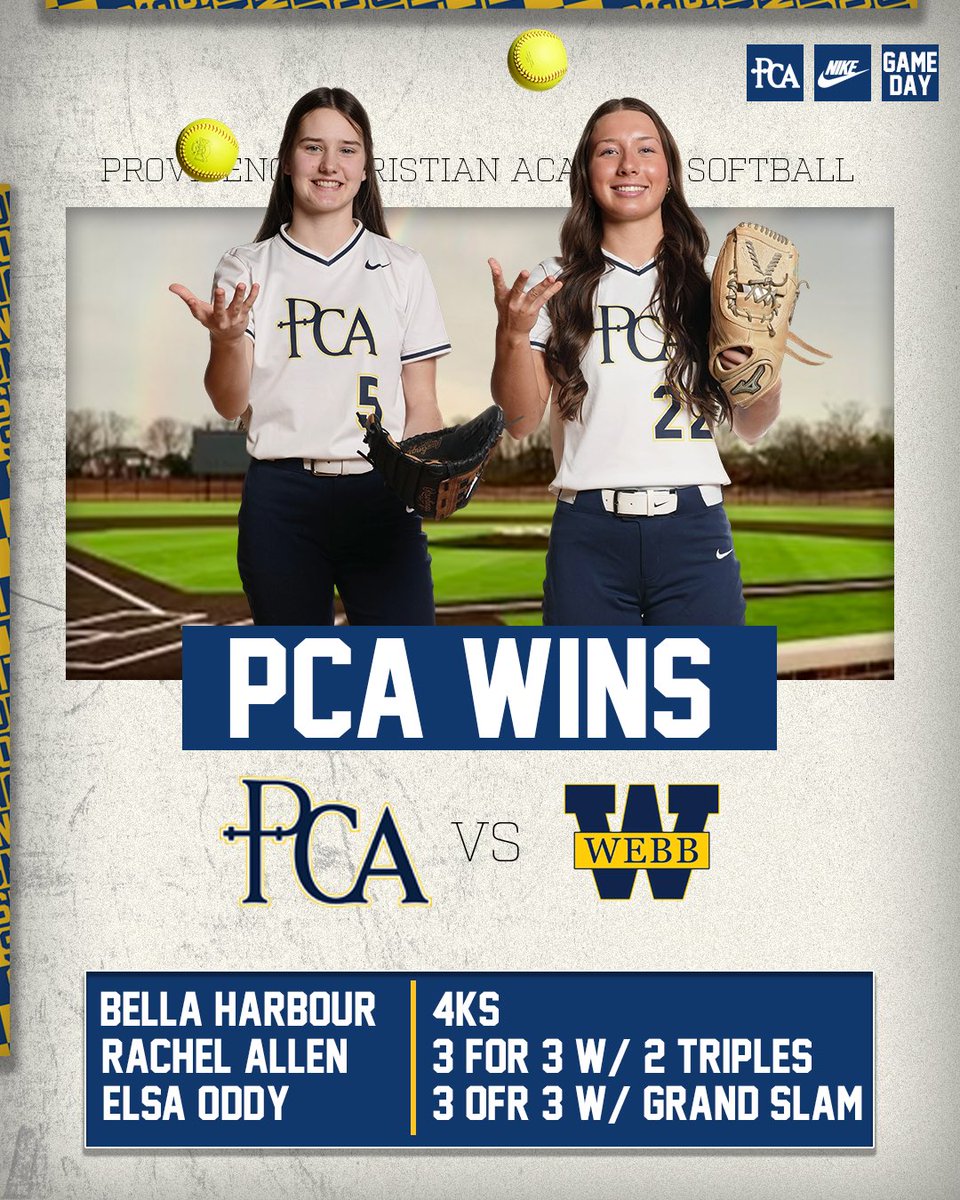 <a href="/pca_softball/">PCA Softball</a> WINS!!!🎾🔥