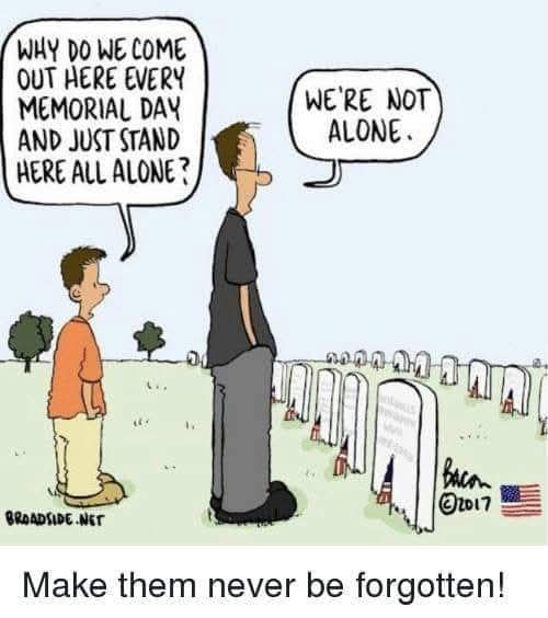 Never forget folks...