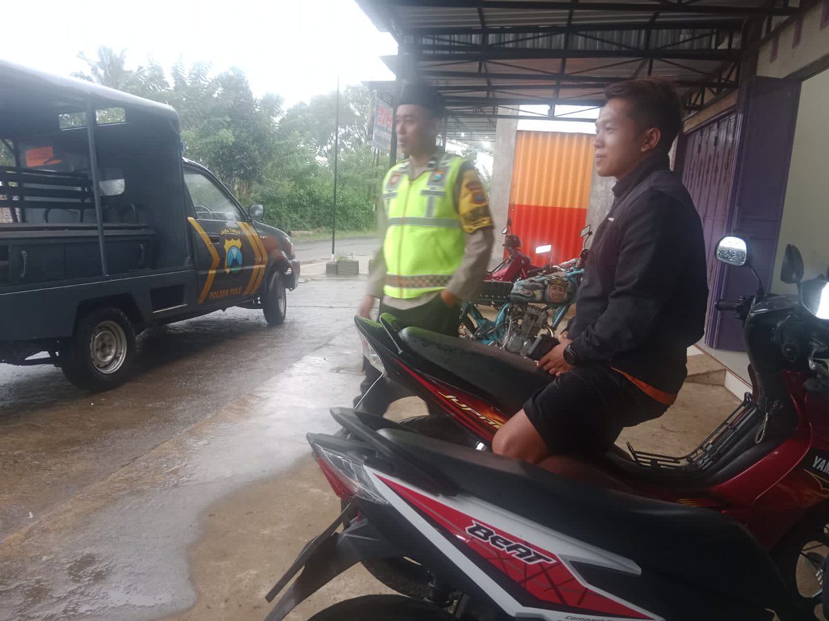 Pengamanan dari unsur TNI Polri dan banser saat safari ramadhan