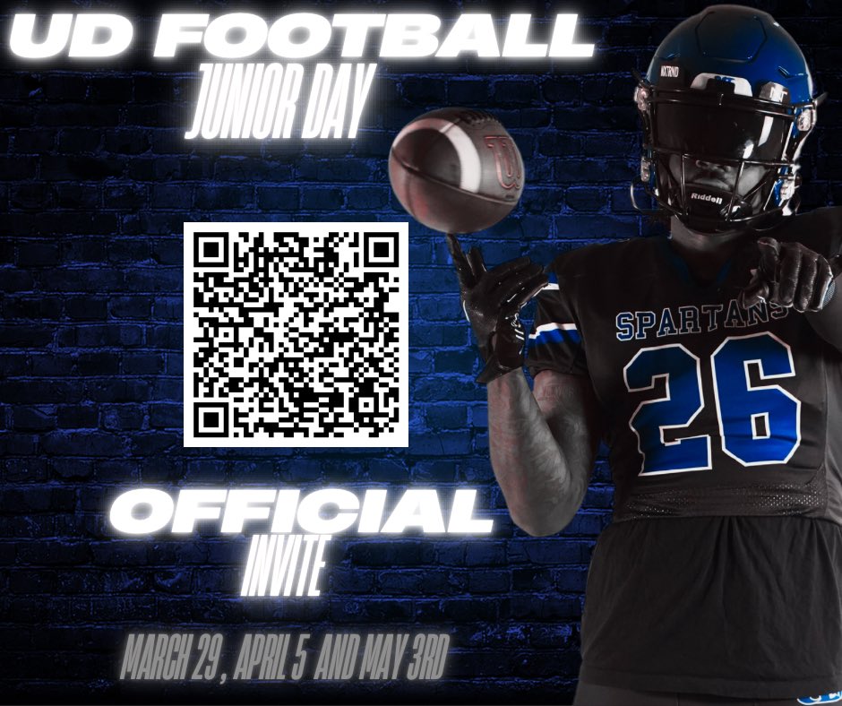 Excited to attend this Junior day at UD! 
<a href="/EDGYTIM/">Timothy “EDGYTIM” OHalloran</a> <a href="/RB_BulldogFball/">Riverside Brookfield Football</a> <a href="/Bryan_Ault/">Bryan Ault - Midwest Scout</a>