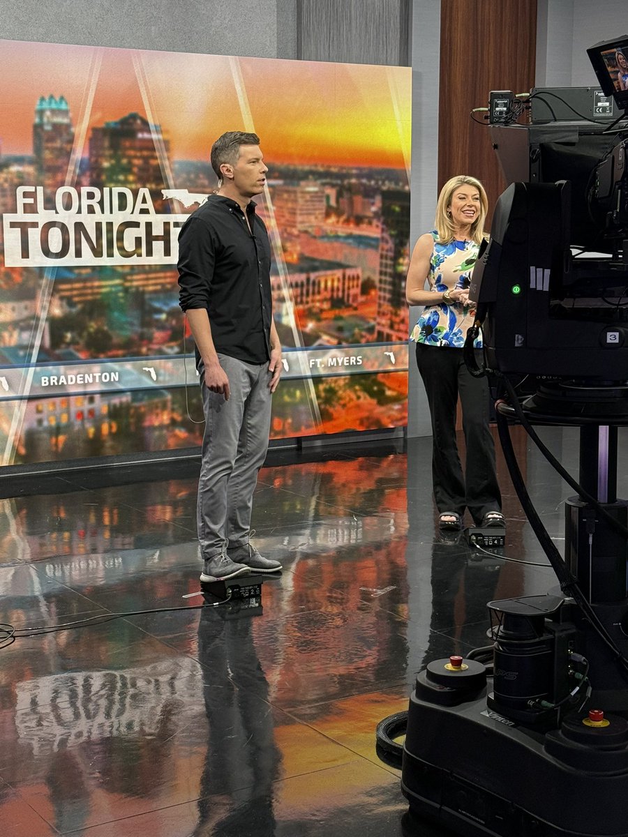 LOOK whats on right now on <a href="/FOX13News/">FOX 13 Tampa Bay</a> 

It’s our new show called Florida Tonight with <a href="/chriscato/">Chris Cato FOX 13</a> <a href="/HaleyHinds/">Haley Hinds FOX 13</a>