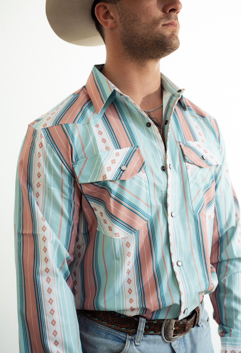 Stay cool just in time for rodeo season with our performance fabric long sleeves!