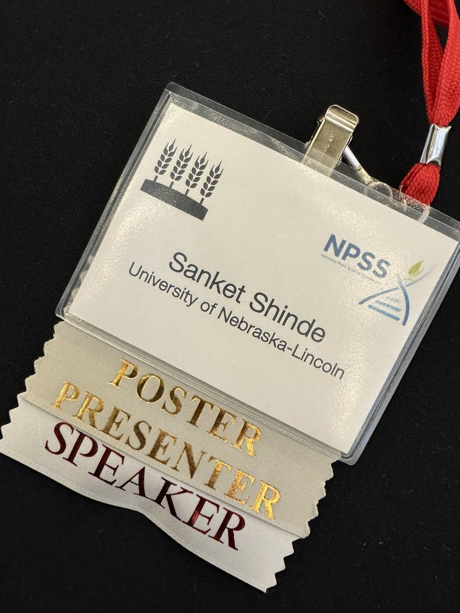 SanketS37059413's tweet image. I had a great opportunity to participate in the Nebraska Plant Science Symposium at UNL, where I presented my research work.
The highlight of the event? Winning second place in the flash talk competition! 🏆🎉
#PlantScience @UNLEntomology @UNLincoln