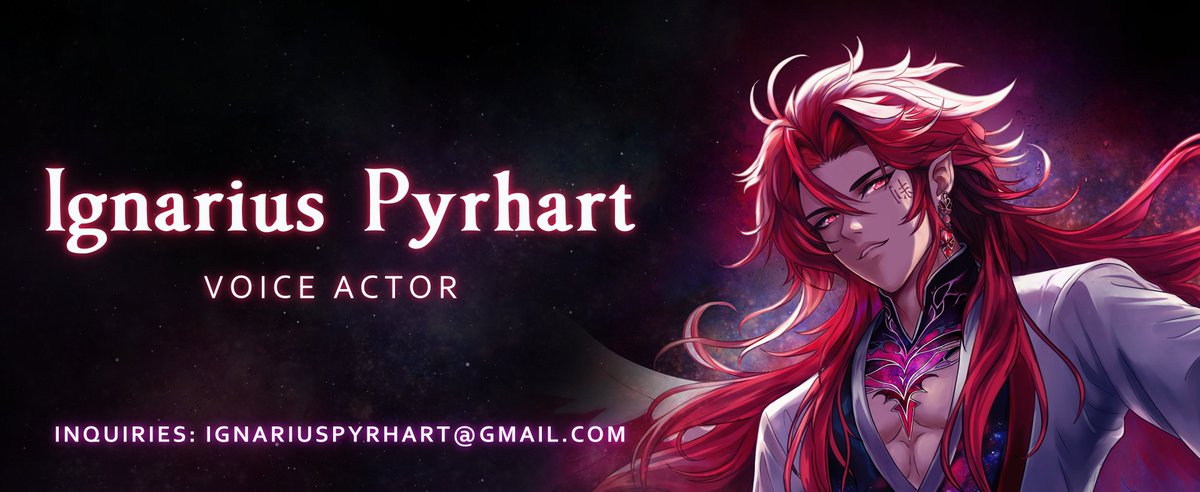 "A voice forged in fire, tempered by vengeance… and now, at your service."🔥✨

Whether you seek commanding presence, subtle intrigue, or something in between, I’m ready to bring your vision to life. 

🎙️Demo Reel below!

#voiceover #voiceactor #voiceacting