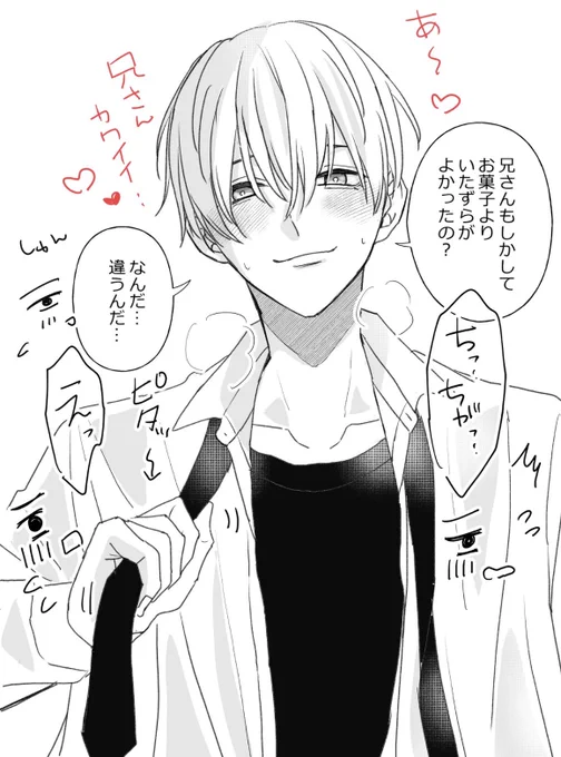 Hなイタズラが良かったんだよね?
義理兄弟BL
 #創作BL 