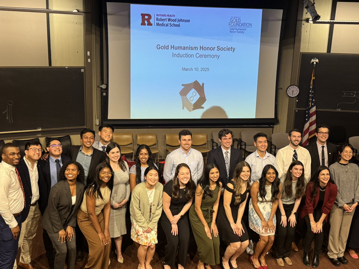 JohnPAvendano1's tweet image. The beginning of the end - our annual ceremony for student distinctions (I was awarded a Distinction in Leadership and Academic Healthcare!) and my induction into our school’s Gold Humanism Honor Society. Grateful for an amazing 5 years @RWJMS!