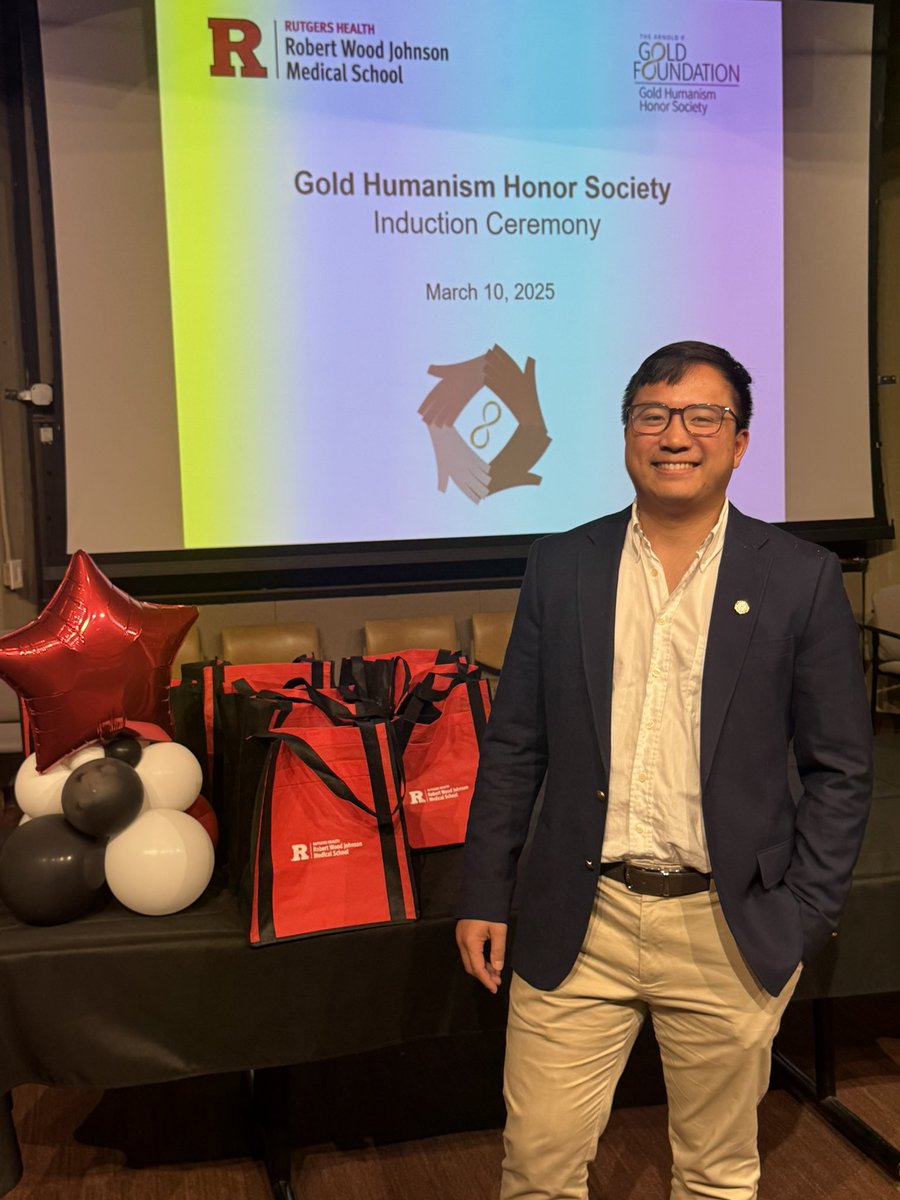 JohnPAvendano1's tweet image. The beginning of the end - our annual ceremony for student distinctions (I was awarded a Distinction in Leadership and Academic Healthcare!) and my induction into our school’s Gold Humanism Honor Society. Grateful for an amazing 5 years @RWJMS!