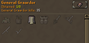 General Graardor clog #1: Bandos Tassets