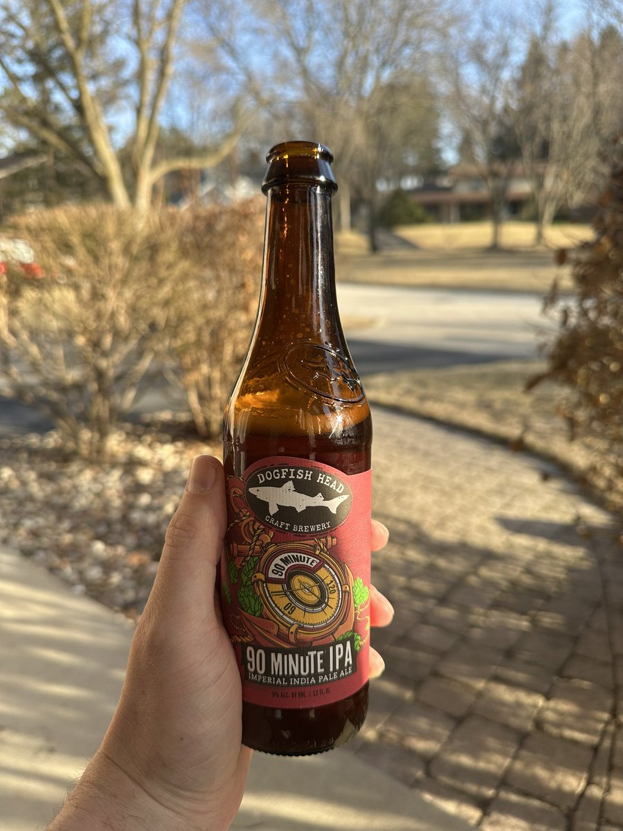 Currently 63 and sunny. Perfect have-a-beer-on-the-front-porch weather (for early March in Wisconsin).