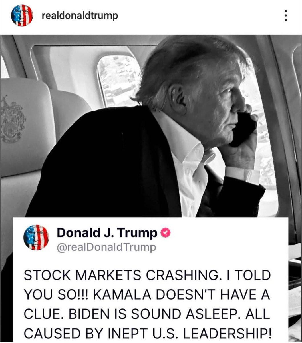 Hey <a href="/realDonaldTrump/">Donald J. Trump</a> this you?