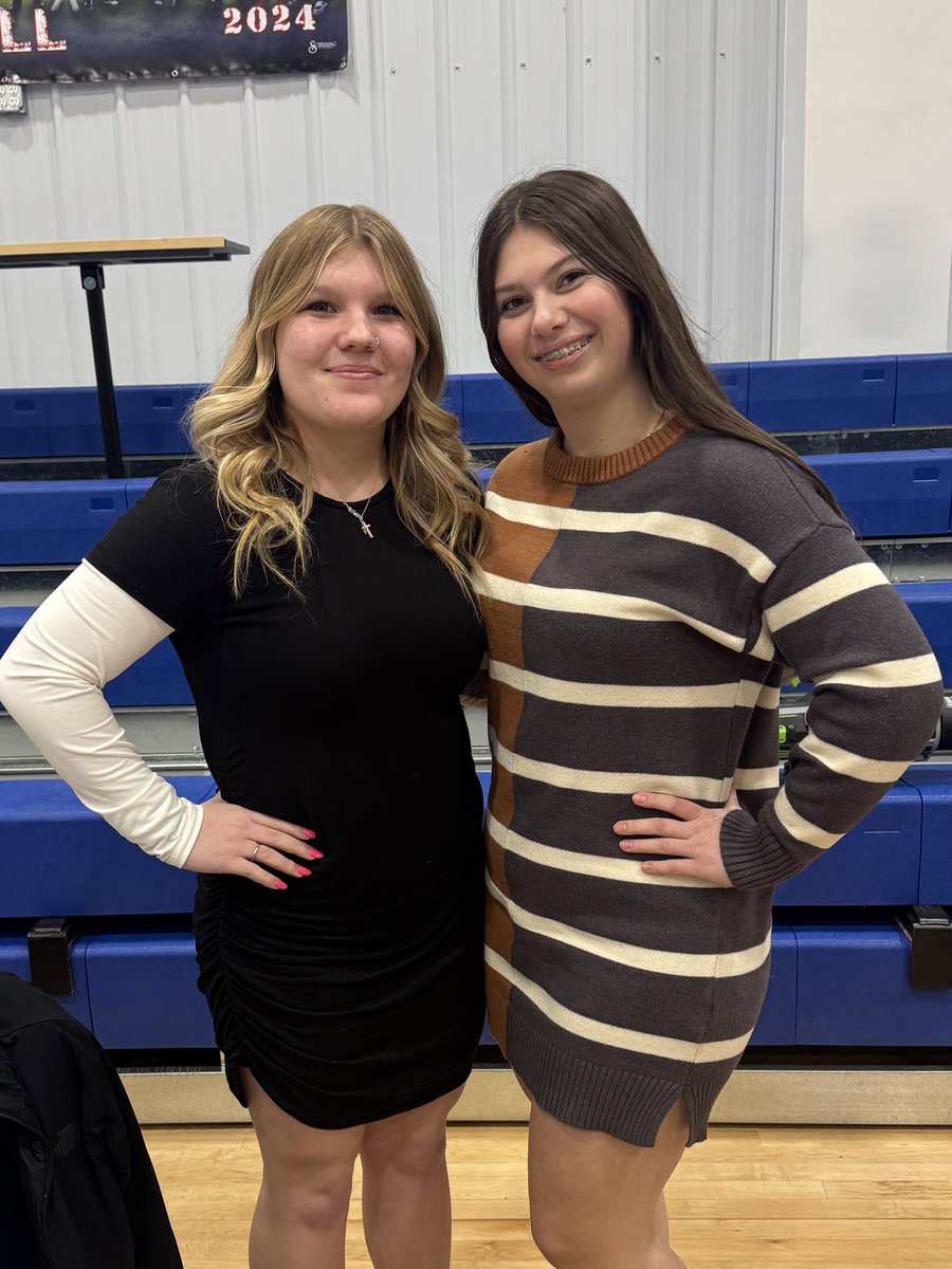 Shout out to MIA &amp; AUTUMN
THE Best student managers!
Appreciate you girls for putting up with a bus full of boys. 
Thank you!