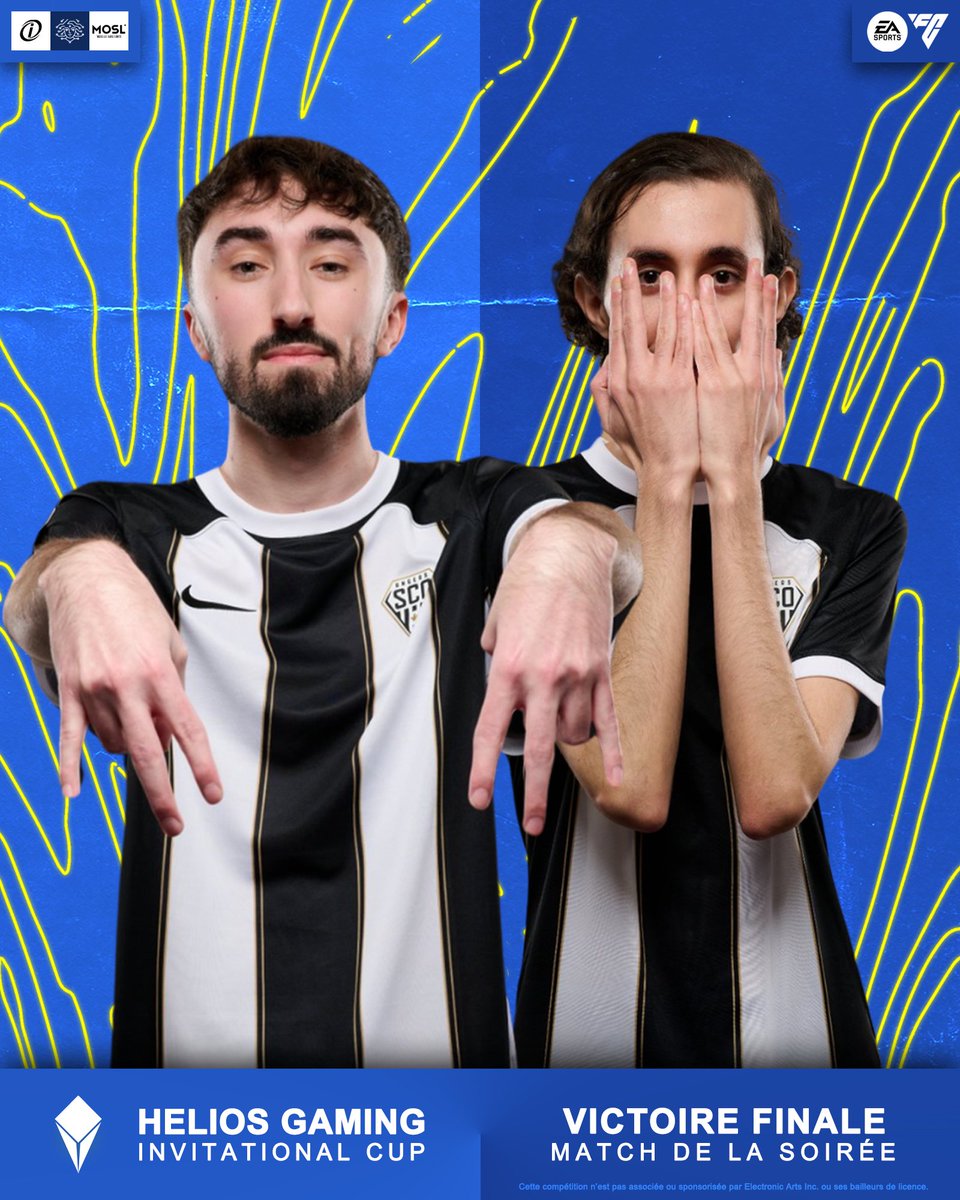 Helios Gaming (@heliosgamingfr) on Twitter photo Victoire pour <a href="/_MaatM_/">MaatM</a> & <a href="/QRNA_w/">Quarna🤞🇲🇦</a> dans cette finale 🏆
🥇 <a href="/_MaatM_/">MaatM</a> & <a href="/QRNA_w/">Quarna🤞🇲🇦</a>
🥈 <a href="/KeyzerGOAT/">Keyzer</a> & <a href="/TheTeeqoBeast/">Teeqo</a>
🥉 <a href="/Zanteeeh/">zanteeeh 🇲🇦 🌊</a> & <a href="/AyoubSkillz/">MAROKINO 🇲🇦🥷🏽</a>
Un grand merci à notre commentateur <a href="/hc_Sami/">Sami | Vespadia HeliosGaming 🏴☠️</a> 🎙️ ainsi qu'à tous les participants pour le show qu'ils nous ont offert 🔥 Victoire pour <a href="/_MaatM_/">MaatM</a> & <a href="/QRNA_w/">Quarna🤞🇲🇦</a> dans cette finale 🏆
🥇 <a href="/_MaatM_/">MaatM</a> & <a href="/QRNA_w/">Quarna🤞🇲🇦</a>
🥈 <a href="/KeyzerGOAT/">Keyzer</a> & <a href="/TheTeeqoBeast/">Teeqo</a>
🥉 <a href="/Zanteeeh/">zanteeeh 🇲🇦 🌊</a> & <a href="/AyoubSkillz/">MAROKINO 🇲🇦🥷🏽</a>
Un grand merci à notre commentateur <a href="/hc_Sami/">Sami | Vespadia HeliosGaming 🏴☠️</a> 🎙️ ainsi qu'à tous les participants pour le show qu'ils nous ont offert 🔥