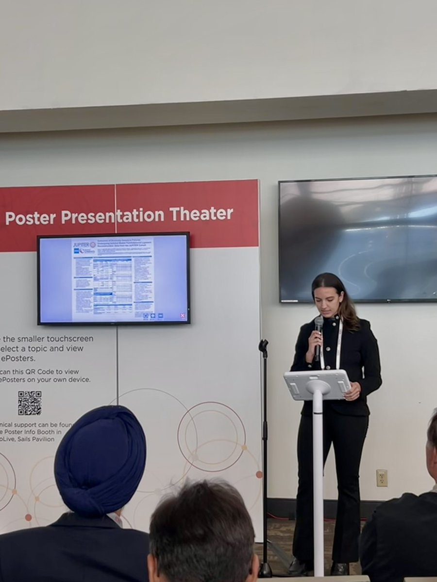 Day 1 at <a href="/AAOS1/">AAOS</a> off to a great start! 

Jupiter RA, Natalie Pahapill presented <a href="/DrLaurenRedler/">Dr Lauren Redler</a>’s study: Outcomes of Skeletally Immature Patients Undergoing Isolated MPFL Reconstruction: Data from the JUPITER Cohort.

#aaos2025 #patella #mpfl