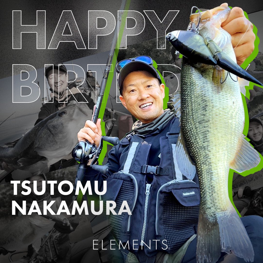 elmnts_jp's tweet photo. -ELEMENTS FW TEAM ANGLERS -
Happy Birthday ไธญๆ ๅช๐
3ๆ11ๆฅใ๏ธTSUTOMU NAKAMURA ๐๐
#TEAMELEMENTS
#HAPPYBIRTHDAY