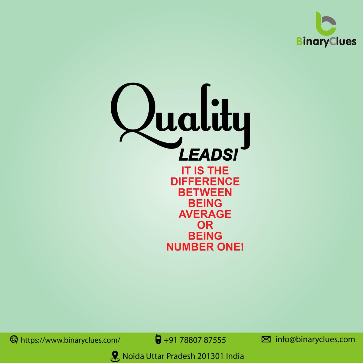 BinaryCluesCorp's tweet image. Quality leads are not just numbers; they are the foundation of success. Choose accuracy, choose excellence.
#DatabaseSolutions #DataManagement #CloudDatabase #DatabaseProviders #SecureData #ITInfrastructure #DataSolutions #DatabaseServices