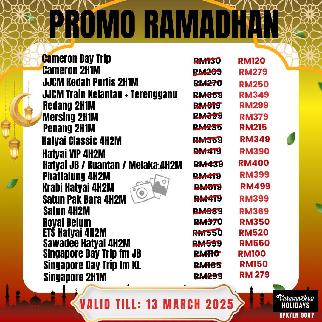 PROMO MASIH BERLANGSUNG ! KITA EXTEND 3 HARI TAU . GRAB CEPAT GAISS 😍😍