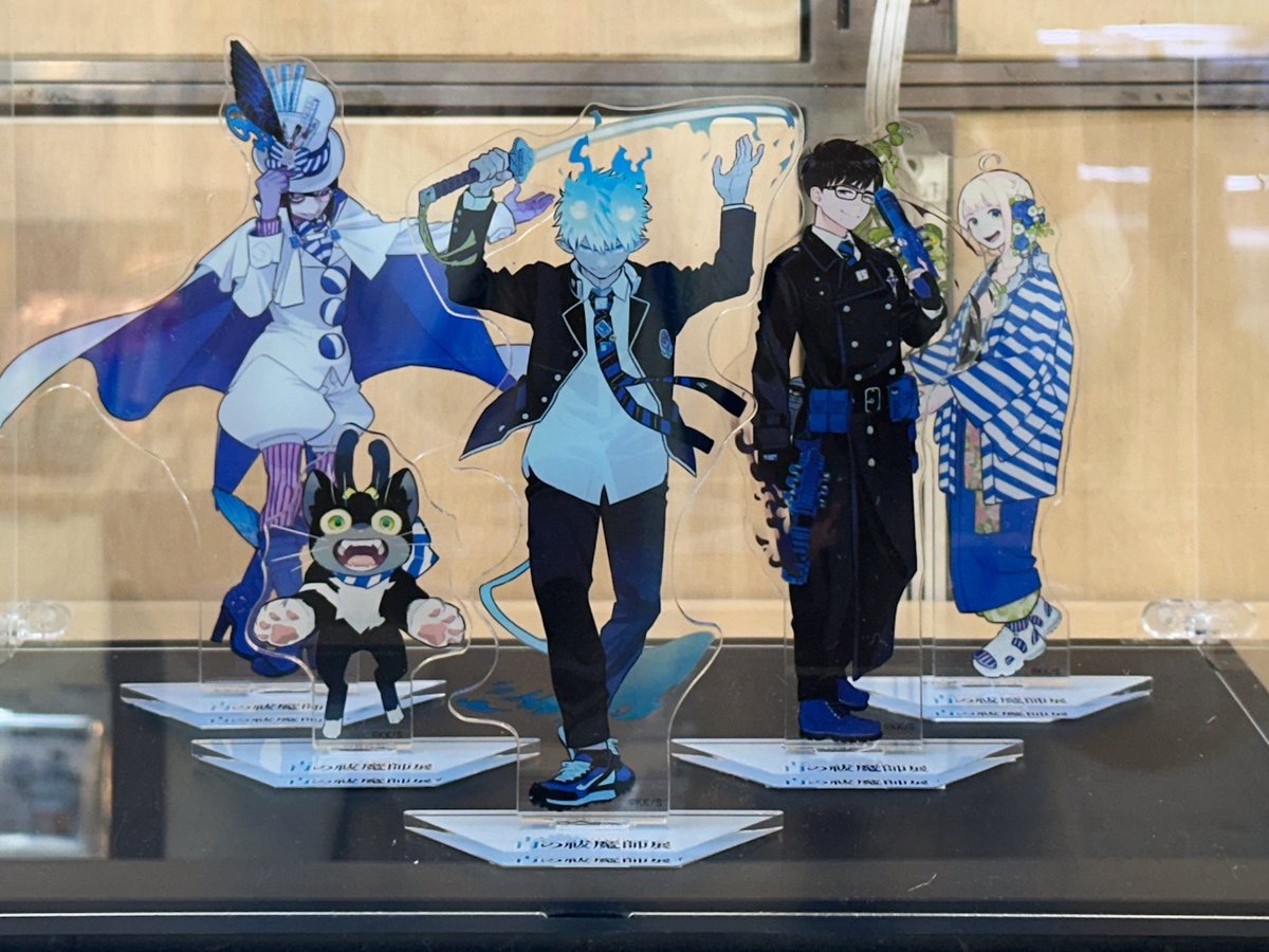 悪魔を祓う？！グッズ紹介】 15周年記念「青の祓魔師(エクソシスト)展