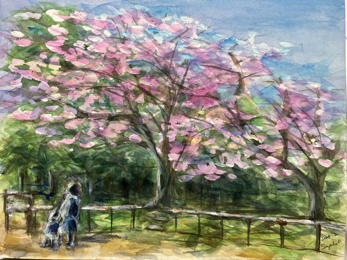 DrawingYone's tweet photo. #watercolor #f6 https://t.co/0NQId5HWbK