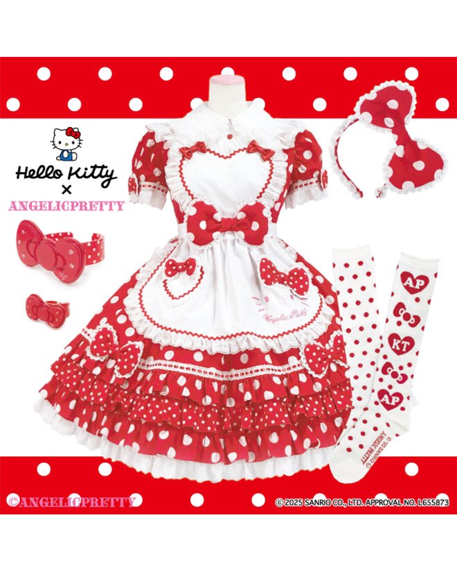 Hello Kitty×Angelic Prettyご予約会開催！ 2025/3/15(土)～3/17(月