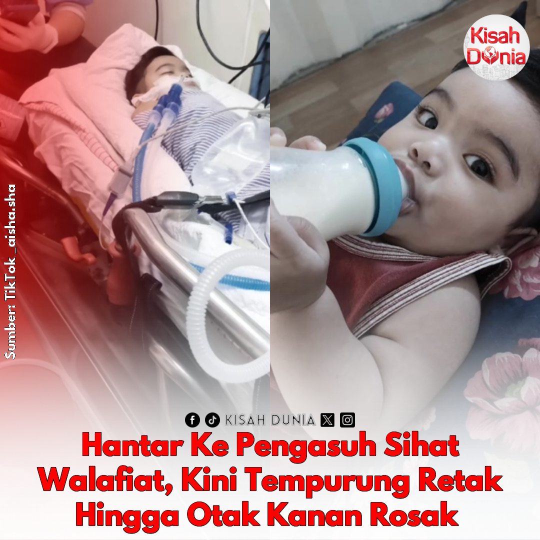 kisahdunia_com's tweet image. "Doktor beritahu mungkin akan koma &amp;amp; terlantar seumur hidup. Sebahagian badan mungkin akan lumpuh" 😭💔 - Ibu Baby Fateh

Berita Penuh: kisahdunia.com/link/537119

#pengasuh #lemah #otak #tempurungretak #fateh #KisahDunia