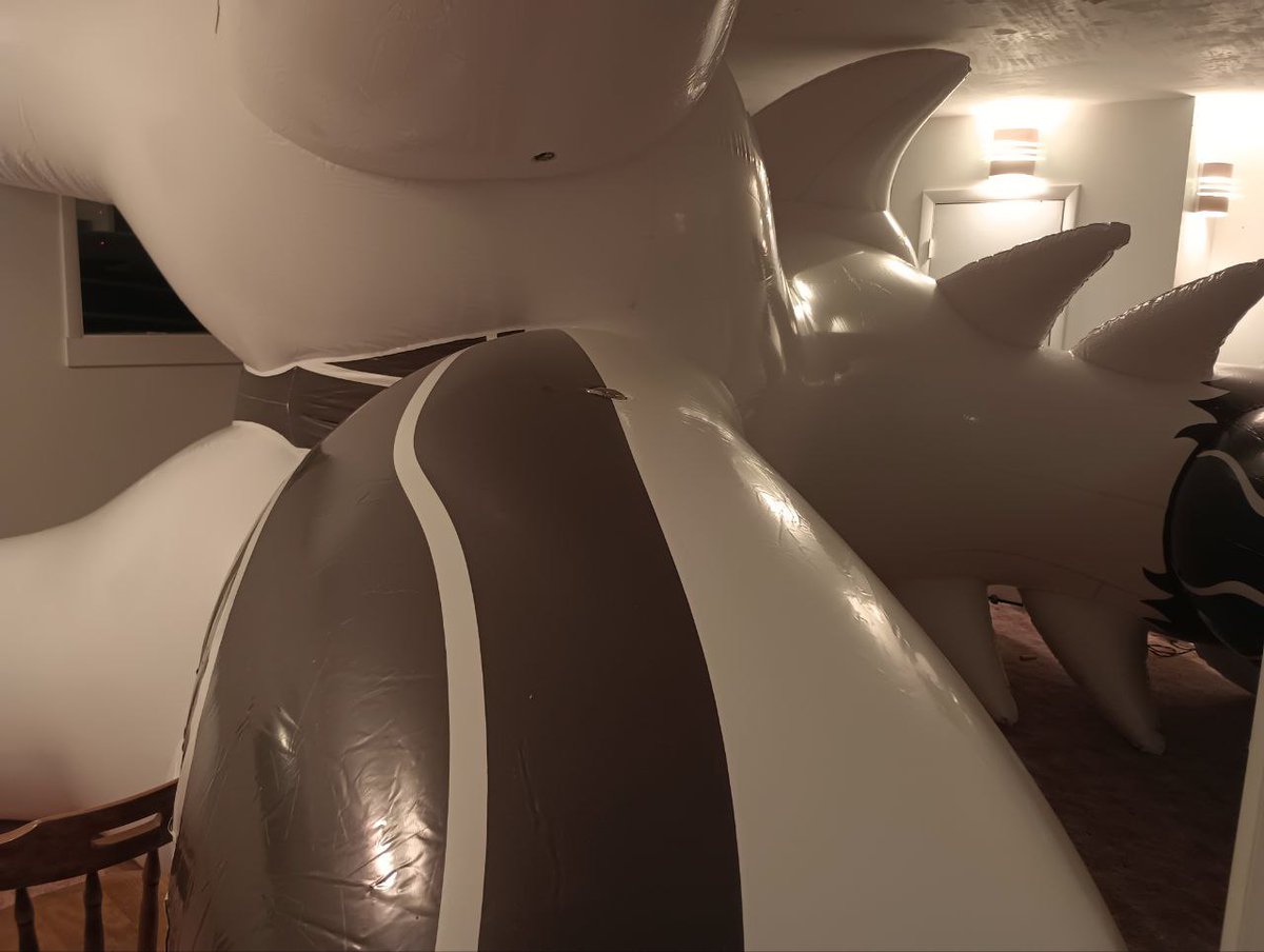 The Mana Quad (@distendedpoly) on Twitter photo Arcy hasn't been out since last fall, time and a deceptively small cube of vinyl made me forget how insane this inflatable really is. Arcy hasn't been out since last fall, time and a deceptively small cube of vinyl made me forget how insane this inflatable really is.