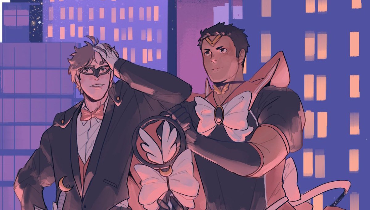 rinablet's tweet photo. jenna asks so she shall receive (viva sailormoon AU daisuga) https://t.co/cRp7yWeg7O