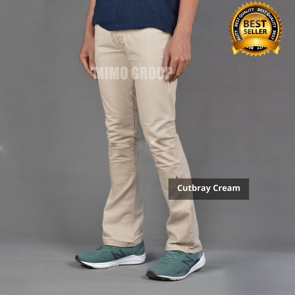 Cek Celana Cino Pria Cutbray Panjang  Bahan Katun Twill Size 27-38 Jumbo/Calana Panjang Cowo dengan harga Rp68.500. Dapatkan di Shopee sekarang! s.shopee.co.id/4AljZ6htaB?sha…