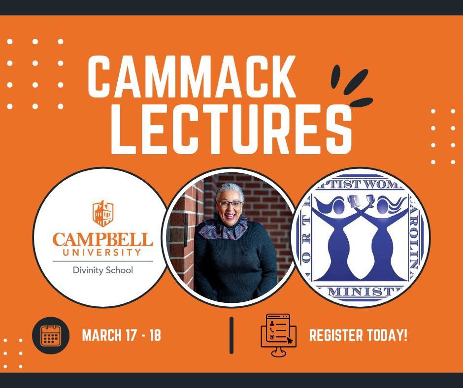 bwimnc's tweet photo. ⏱️Last chance to register for next week's Cammack Preaching Lectures, featuring Rev. Dr. Zina Jacque. Campbell Divinity School &amp; BWIM NC are partnering for a special 5 p.m. SOCIAL HOUR on Monday evening.

See the full schedule and register:  https://t.co/RSWyVJKtcm https://t.co/hSD761lsez