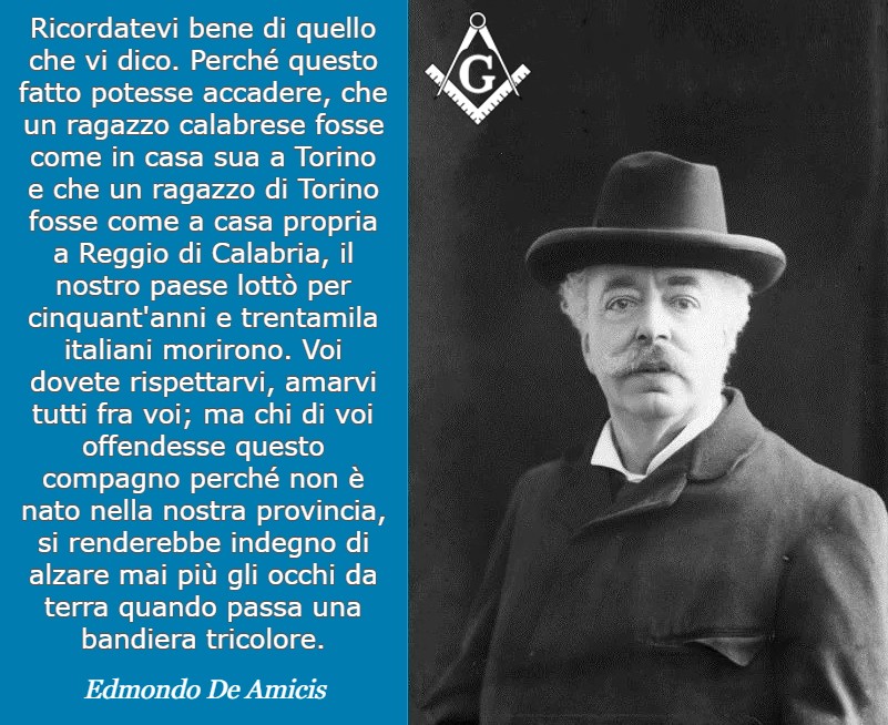 GrandeOrienteit's tweet photo. #AccaddeOggi #11marzo 1908; muore il famoso scrittore #EdmondoDeAmicis, che fu al seguito degli artiglieri alla presa di Porta Pia.
Autore del libro "Cuore", tra i #bestseller della letteratura mondiale, intriso di valori laici e massonici. #Massoneria
▶️https://t.co/4Xus5S8LD0 https://t.co/qBbagcYOsH