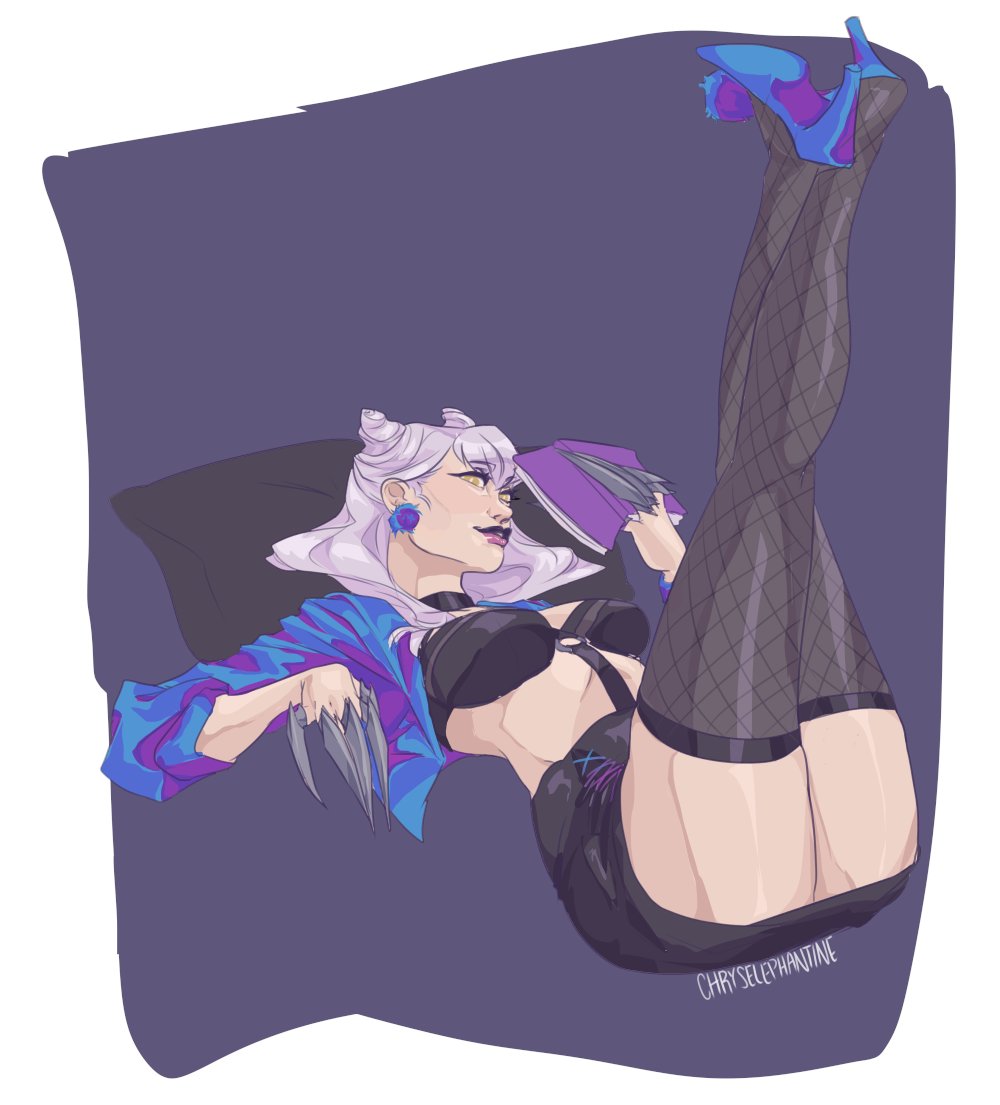 haven't been able to get eve in this pose out of my head since I've been seeing people redraw that pin up so here's a little quickie #ArtofLegends