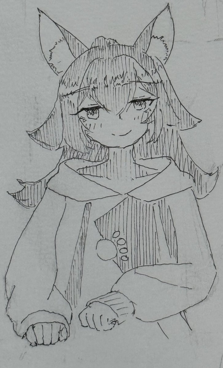 ミオを描いてみた