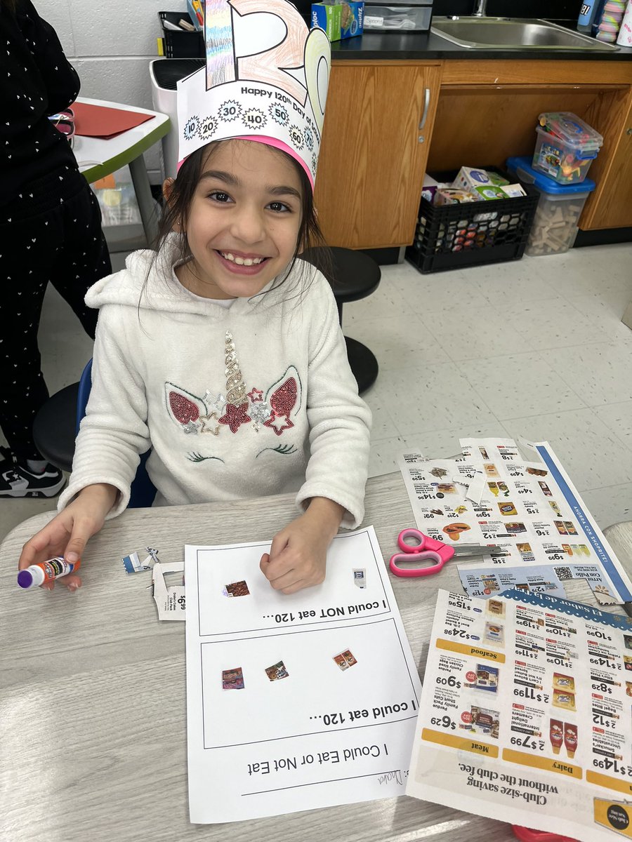 Fabulous1stCMS's tweet photo. 120 days of math magic! From counting to problem-solving, our first graders have been building their number skills every day. Keep up the great work! #120DaysOfMath #GrowingMathematicians https://t.co/Y8zwMG5V9L