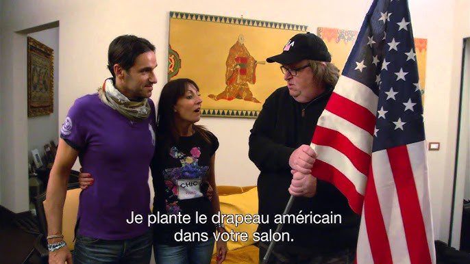 Louideji's tweet photo. "Where to Invade Next", 2015, Moore, 

Enième critique de Moore des USA en exposant les avancées d'autres nations. Cependant, certaines représentations idéalisent ces pays, simplifiant des réalités complexes.
À prendre avec humour, ils ne savent pas où est l’Europe :)
#Usa #Docu https://t.co/2VsnhjK20w