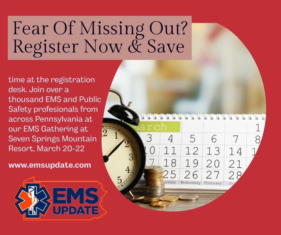 EMS Update 2025 is a little more than a week away! Register now and save time at the resort!