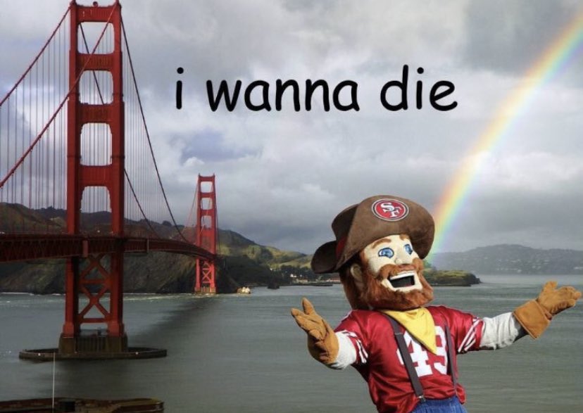 2019 Window open

2019: JG overthrow, Kittle phantom OPI, defense collapse 

2021: Tartt drop

2022: Brocks elbow 

2023: cmc fumble, muffed punt, moody miss, Banks/Williams killed drives, Deebo drops 

2025 window closed