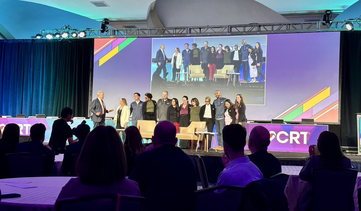 bara_doc's tweet image. Prof @ronwaksman expressing heartfelt gratitude to the incredible @CRT_meeting organizing team, who received well-deserved applause from attendees!
A fantastic meeting and an unforgettable experience—thank you for making #CRT2024 a success! 👏🏼 #CRTTeam