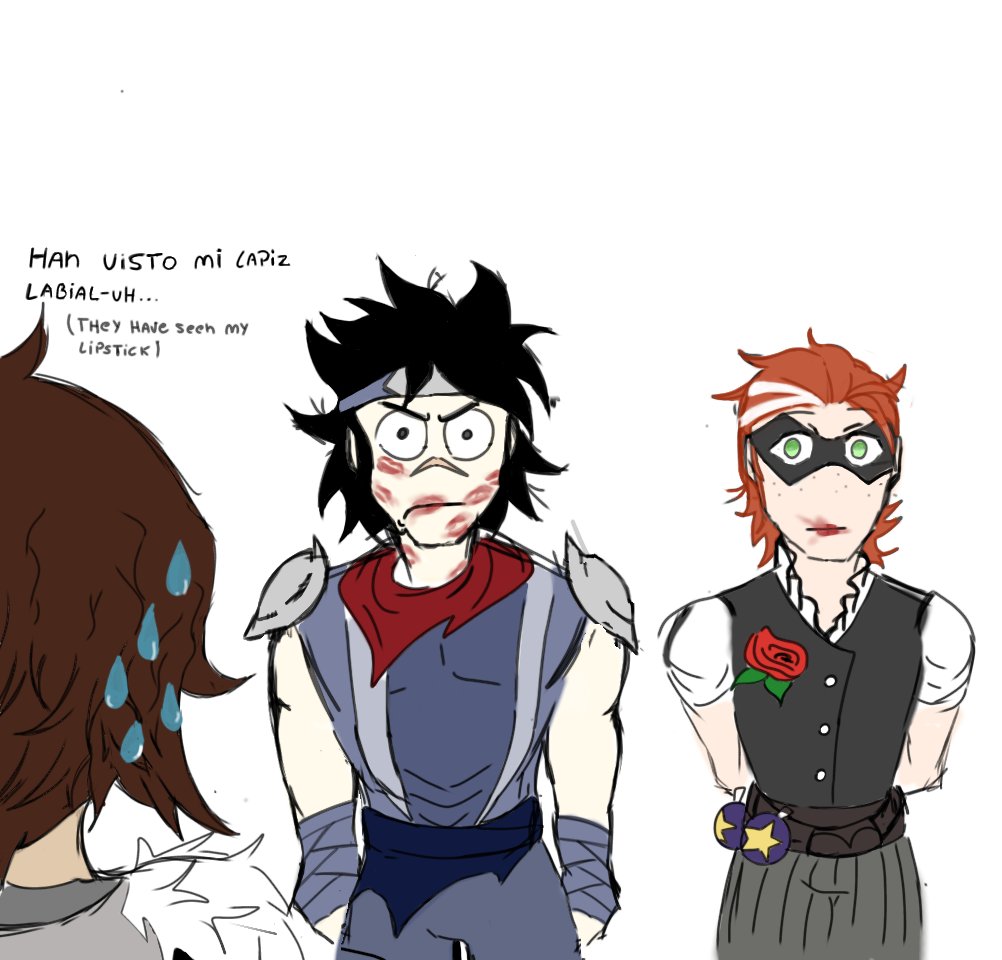 yogur_666's tweet image. Oh no i'm gay

#brawlhalla  #brawlhallaart