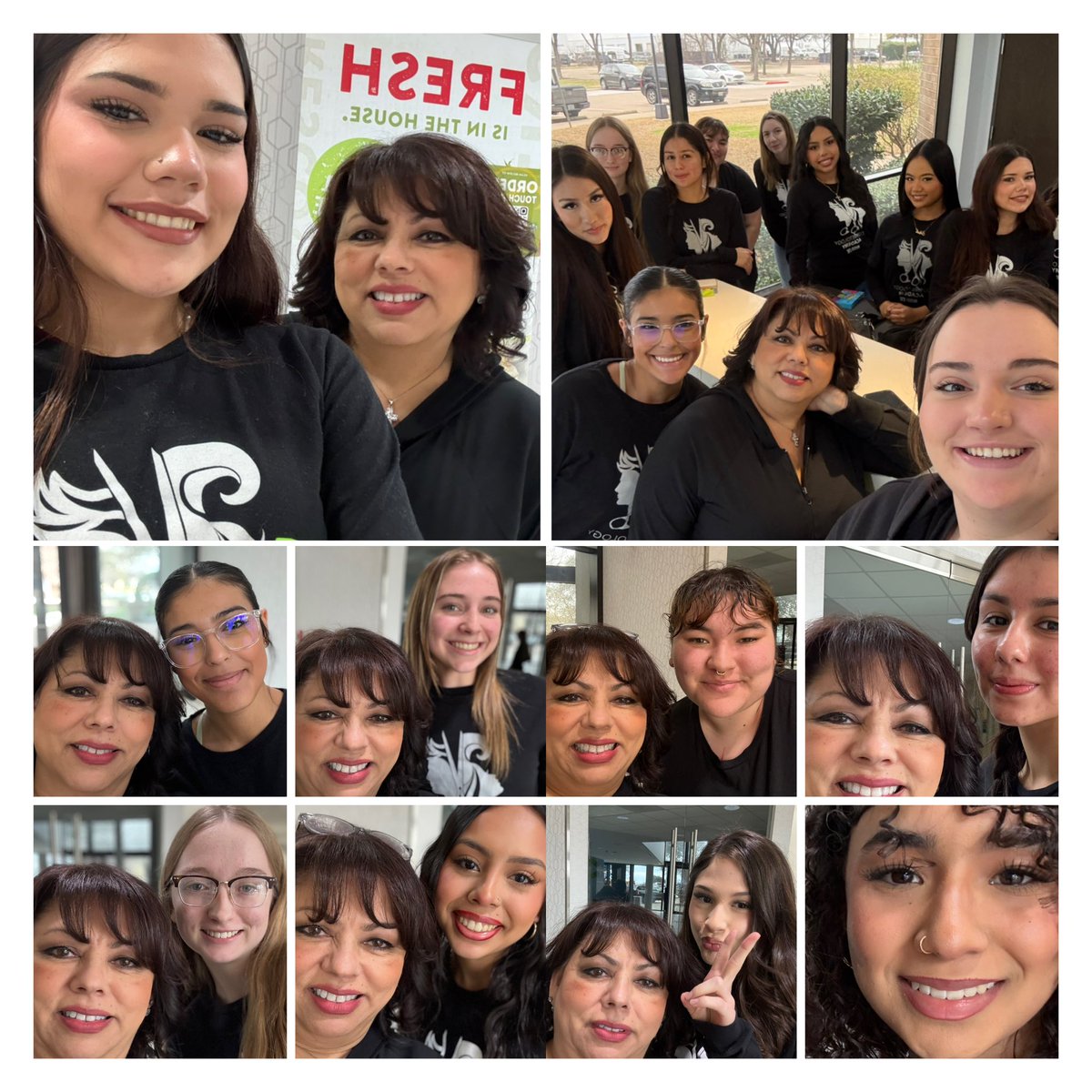 Gabriella Rael Lochridge (@mrslochridgecte) on Twitter photo The second group of Cos II has taken their written exam. It's fantastic to be there with them to provide additional support. I'm very proud! <a href="/NisdCTE/">NISD CTE</a> <a href="/NISDCosmetology/">NISDCosmetology</a> <a href="/NorthwestISD/">Northwest ISD</a> <a href="/steele_echs/">Steele Early College High School</a> <a href="/ByronNelsonHigh/">Byron Nelson HS</a> <a href="/EatonHighSchool/">Eaton Eagles</a> <a href="/NHSTexans/">Northwest High School</a> The second group of Cos II has taken their written exam. It's fantastic to be there with them to provide additional support. I'm very proud! <a href="/NisdCTE/">NISD CTE</a> <a href="/NISDCosmetology/">NISDCosmetology</a> <a href="/NorthwestISD/">Northwest ISD</a> <a href="/steele_echs/">Steele Early College High School</a> <a href="/ByronNelsonHigh/">Byron Nelson HS</a> <a href="/EatonHighSchool/">Eaton Eagles</a> <a href="/NHSTexans/">Northwest High School</a>