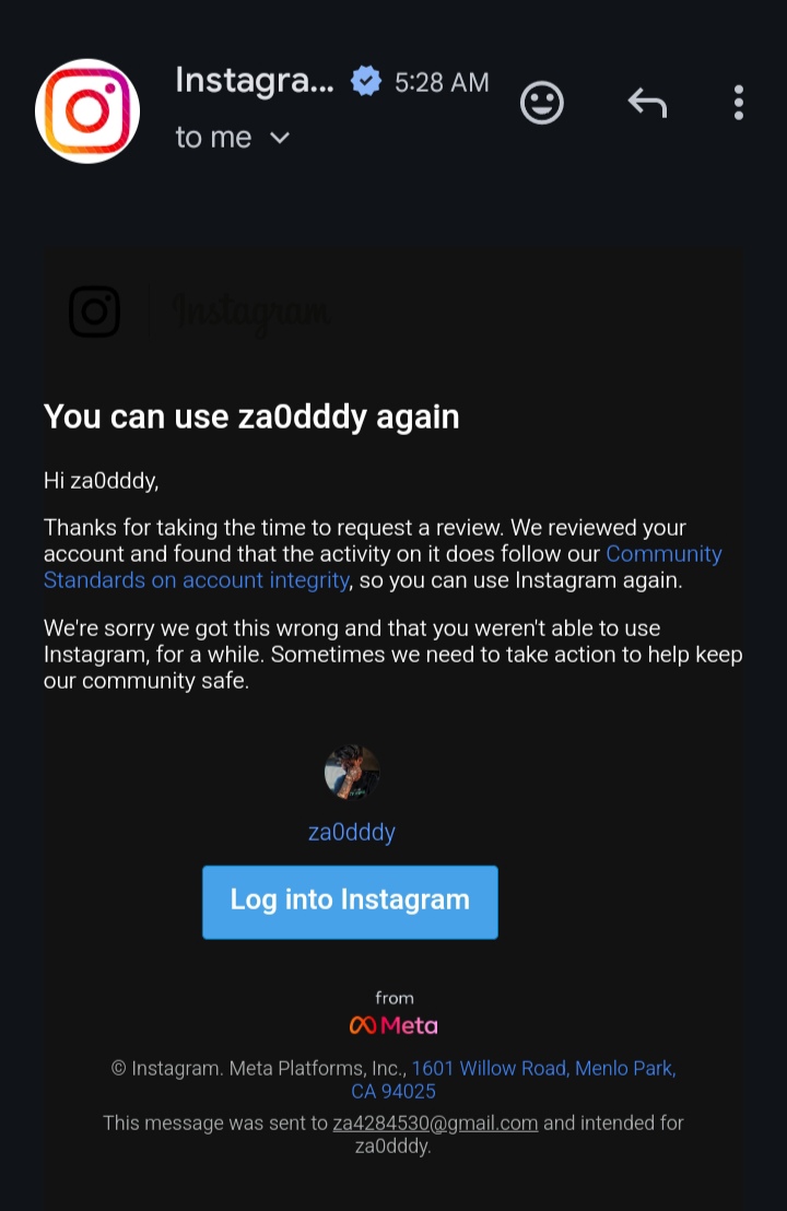 AlexRichardWil2's tweet photo. @instagram you have any personal problem with me??

My Instagram account @za0ddy got banned for no reason 
Then I created almost 5 account with different number but you keep banning me like what's wrong with you? 

#instagram #instagramdown https://t.co/at85lwAkDx