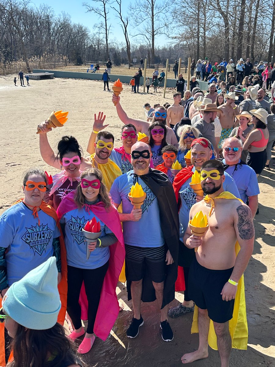 Over the weekend the Romeoville Police Department participated in the Polar Plunge to benefit Special Olympics Illinois. The RPD team raised $13,533 for this event alone! Thank you to all who contributed to their heroic number! <a href="/Romeoville_PD/">Romeoville Police</a>