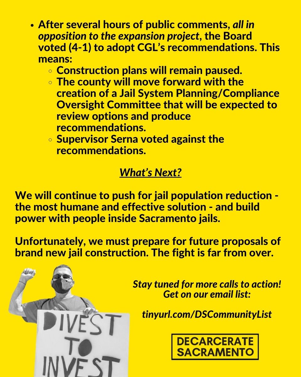 Decarcerate Sacramento tweet media