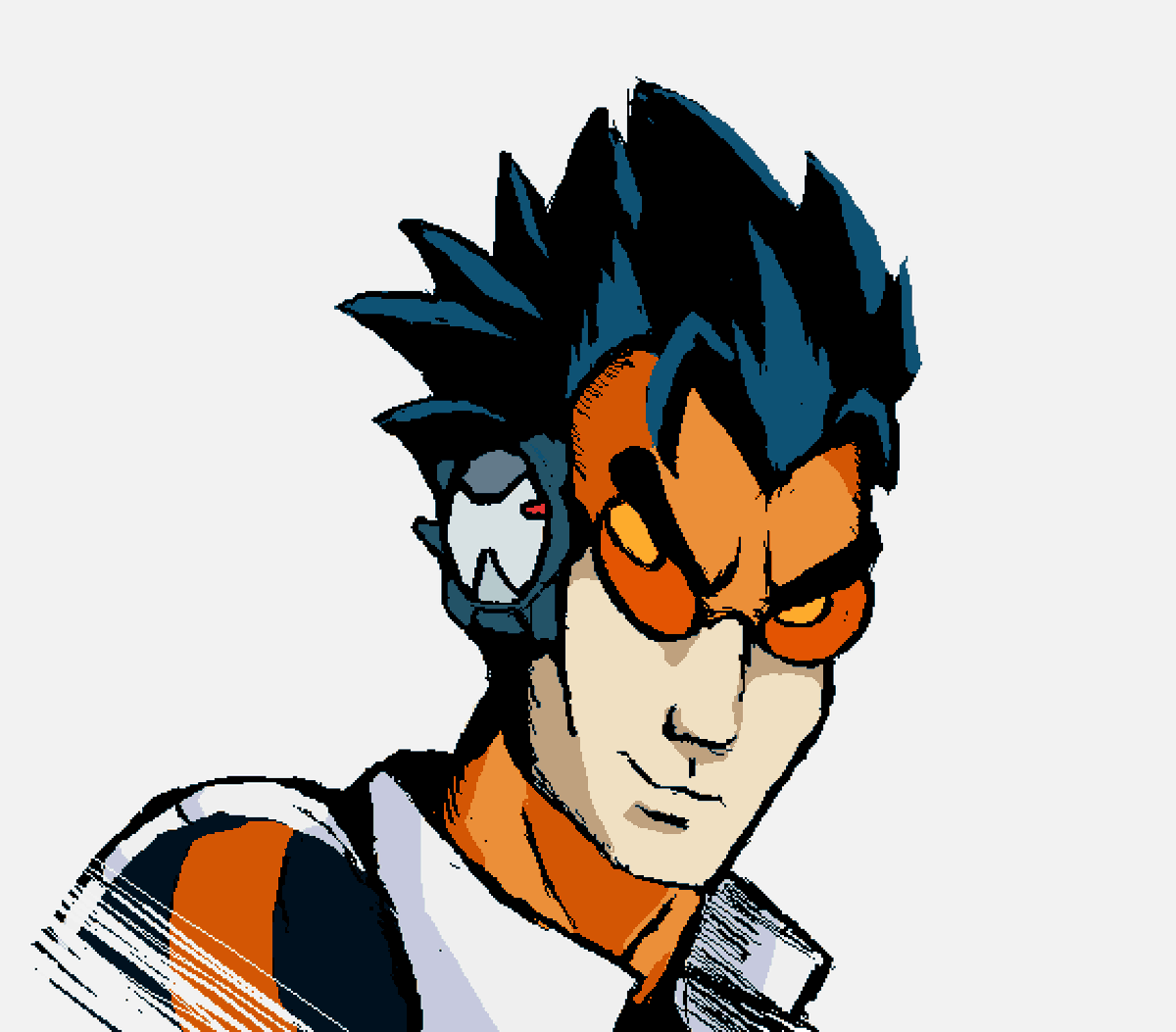 this is my Invincible war oc his name is Acceleracible
