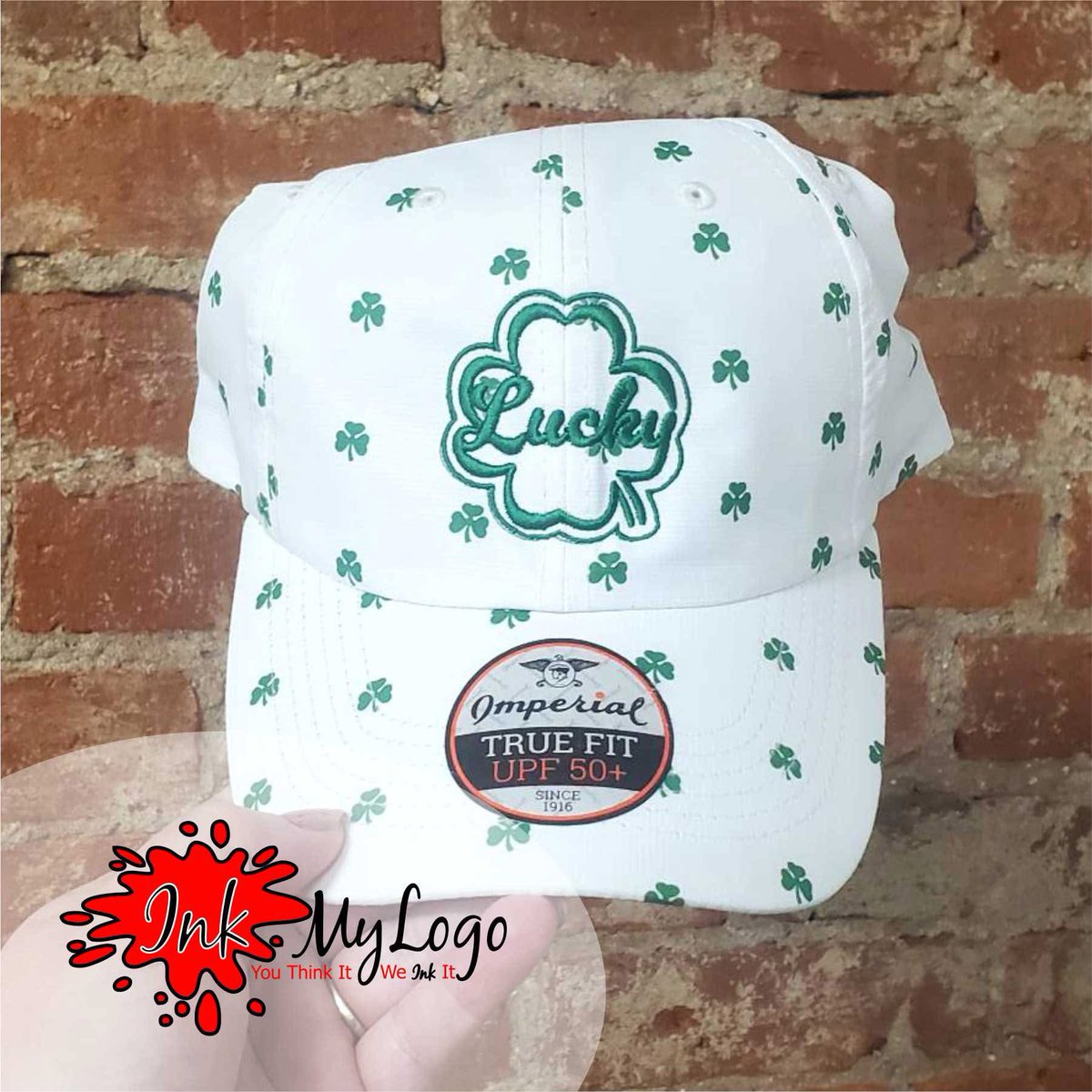 inkmylogo's tweet photo. Feeling LUCKY??? Stop in or order online to get your Lucky hat in time for St. Patty's Day! 🍀

https://t.co/6EvsPVziLy https://t.co/9rkFlobTo7