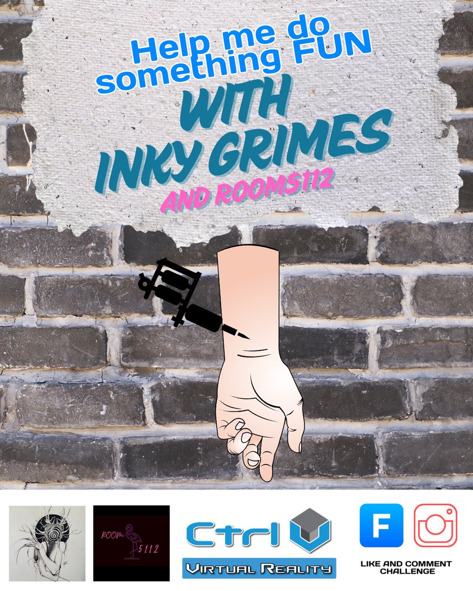 CtrlVRedDeer's tweet photo. Want to witness me make an **epic, irreversible decision** in the name of **VR and community spirit**? **Smash that like button, drop your best tattoo ideas below, and let’s make this happen!**
#CtrlVRedDeer #TattooBet #SupportLocal #RedDeerTattoo #Room5112 https://t.co/X57odLpJUH