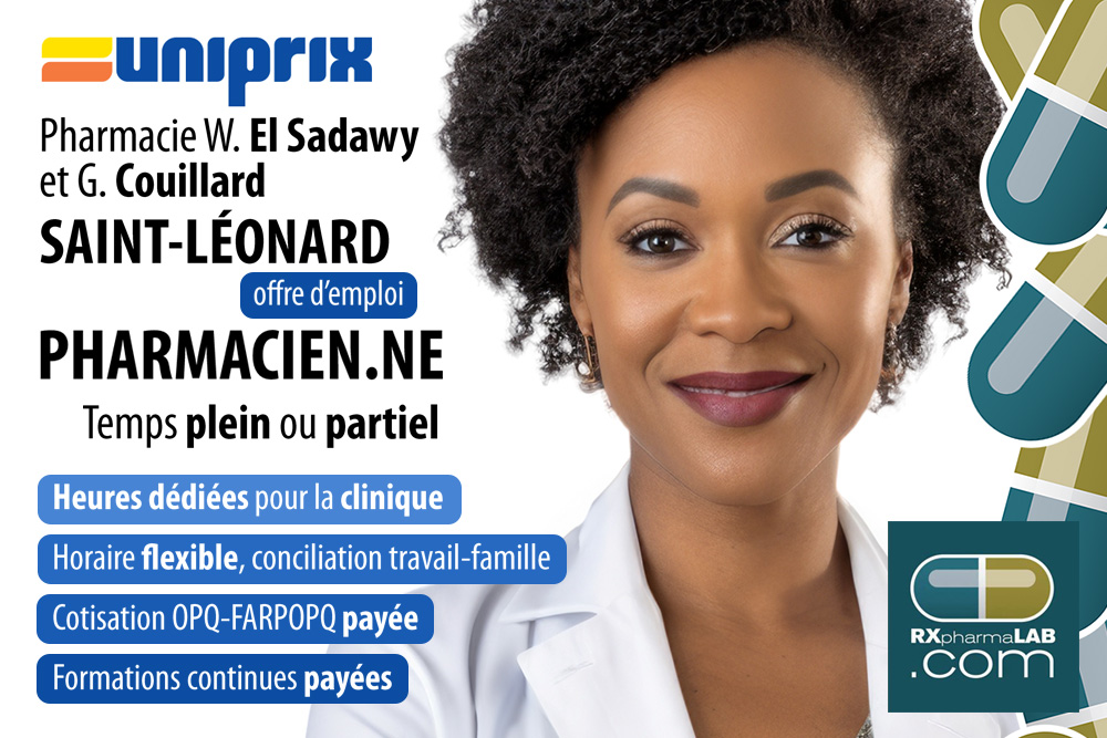 formatp's tweet image. Pharmacien(ne) #SaintLéonard Pour + d'infos #Uniprix rxpharmalab.com/14797

#RXpharmaLAB Diffusez vos postes rxpharmalab.com/publier

@Uniprix_inc